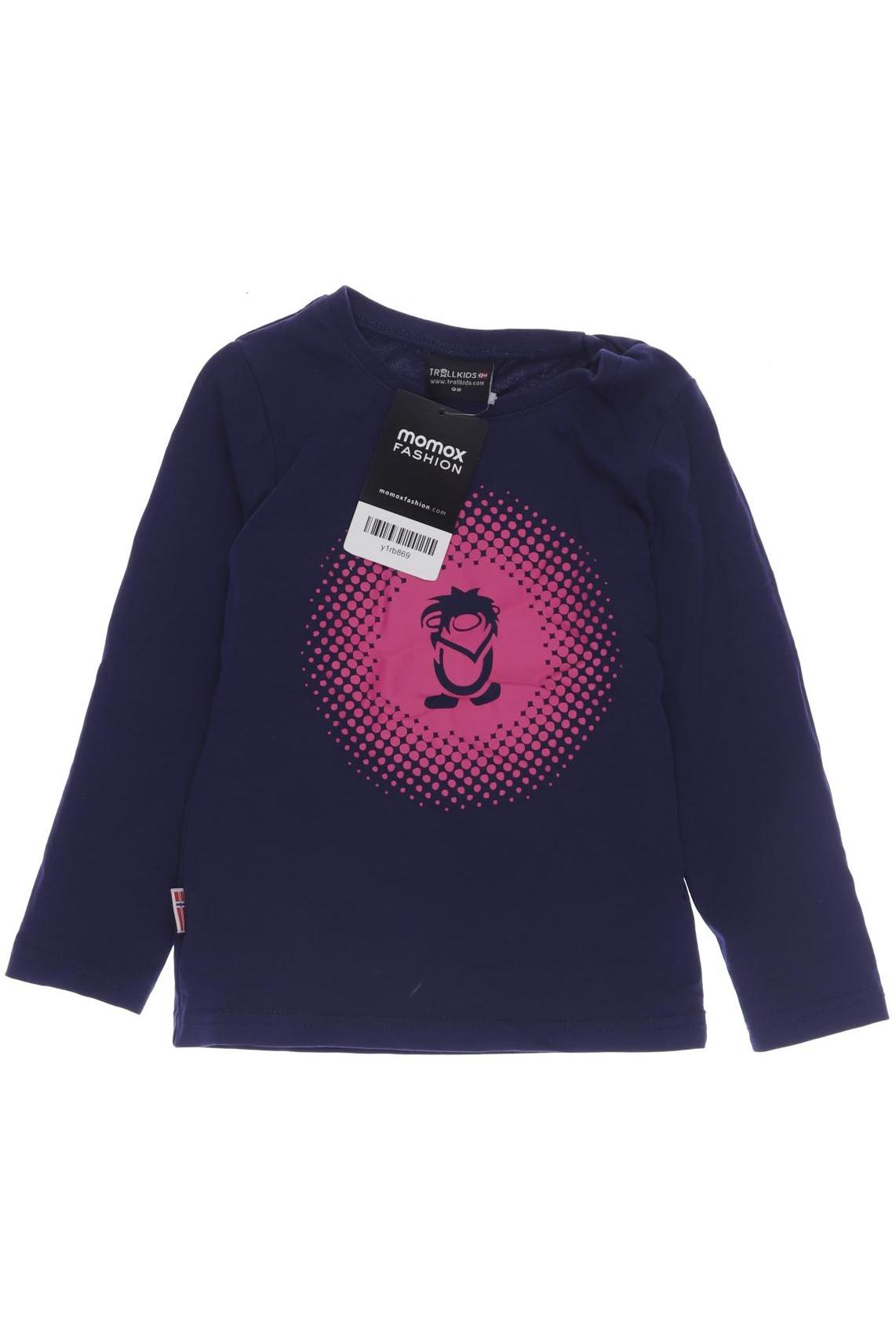 

Trollkids Mädchen Langarmshirt, marineblau