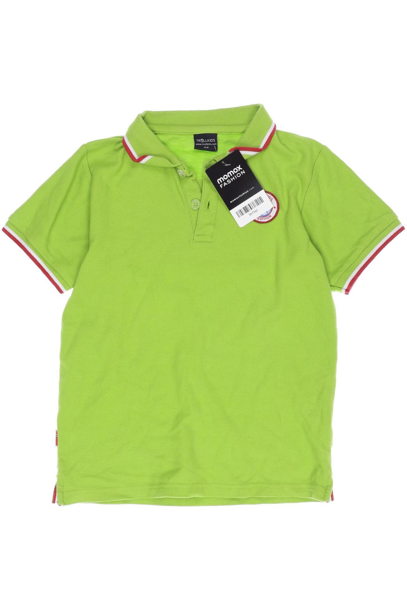 

Trollkids Damen Poloshirt, hellgrün, Gr. 128