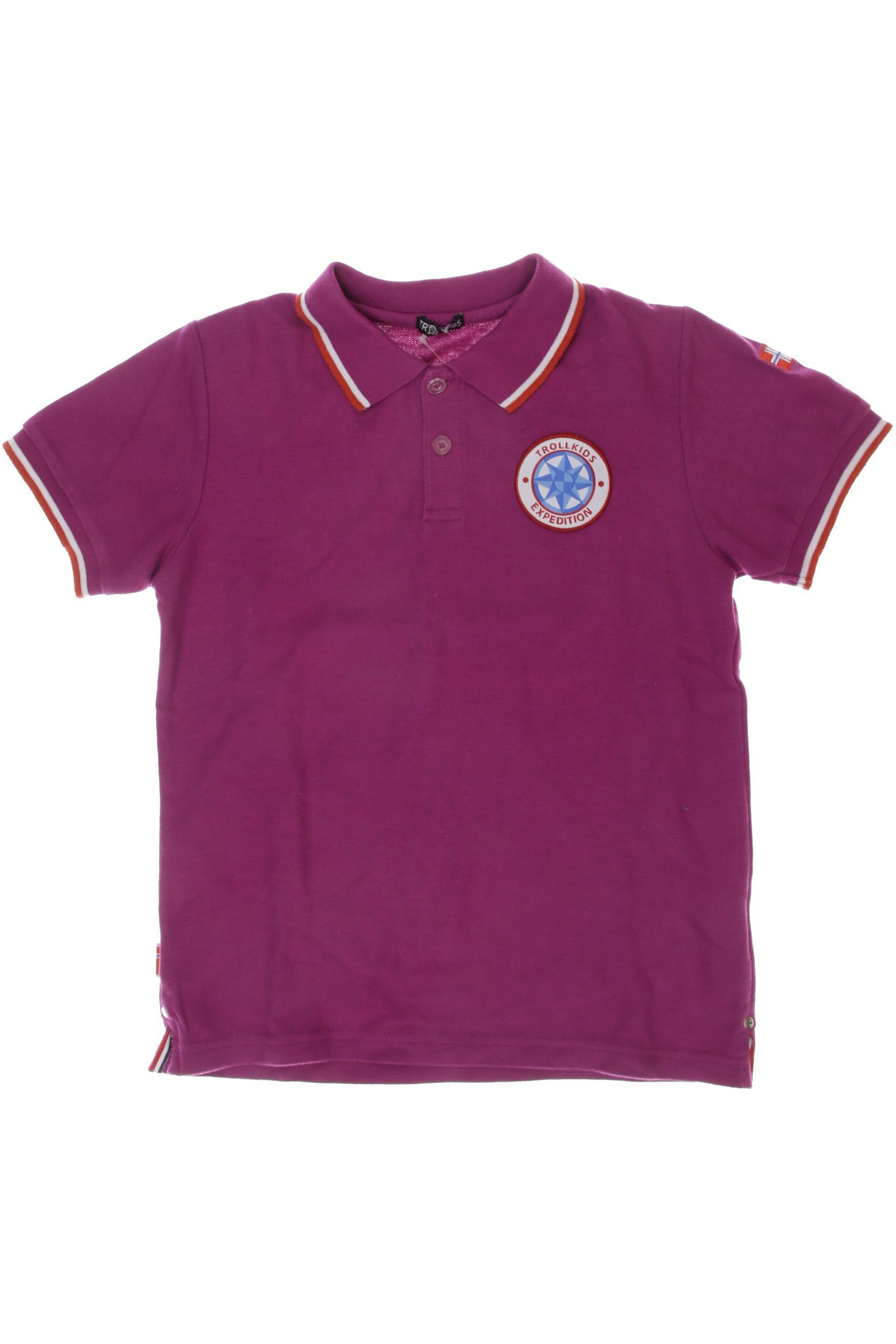 

Trollkids Damen Poloshirt, pink, Gr. 140