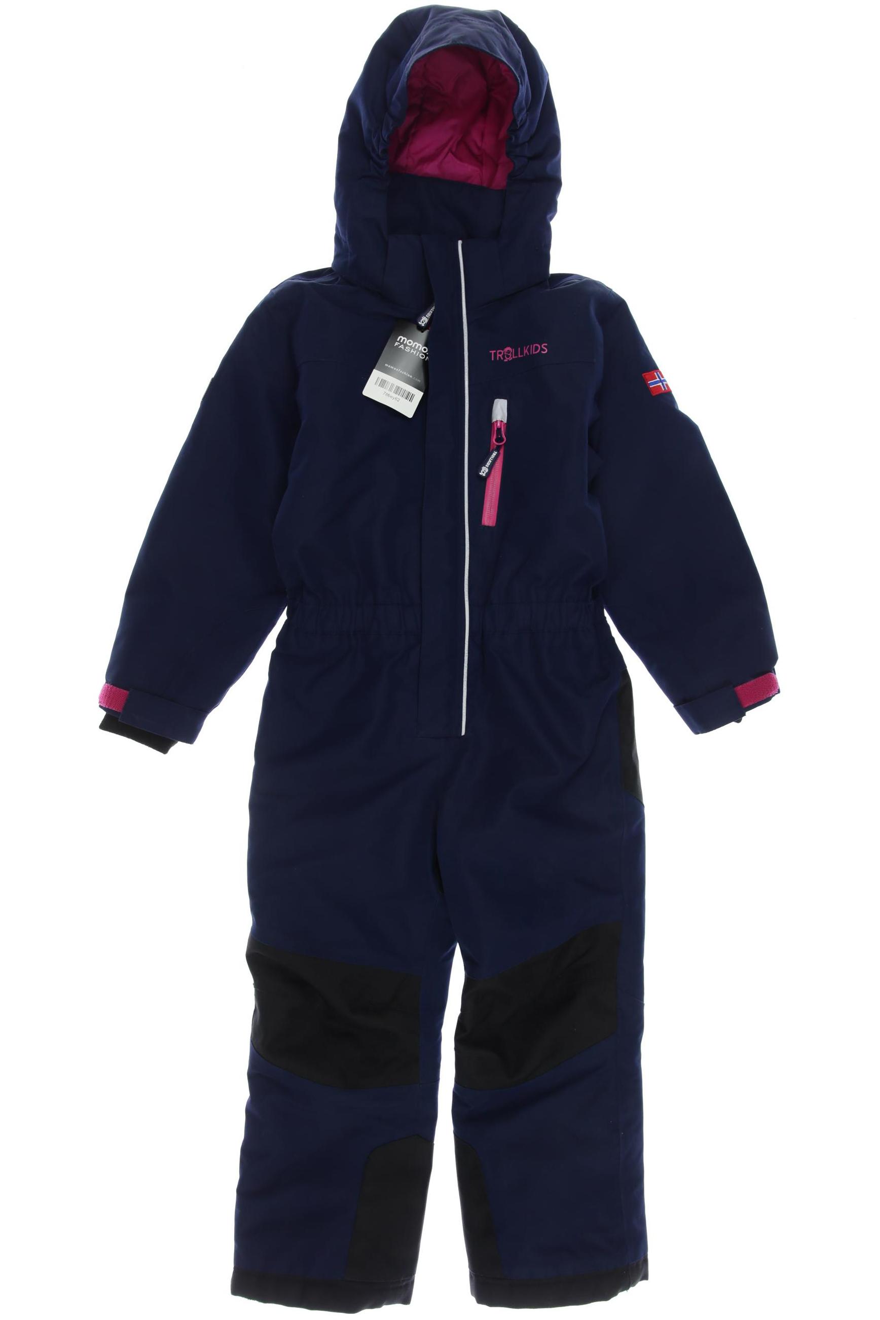 

Trollkids Mädchen Schneeanzug, marineblau, Gr. 116
