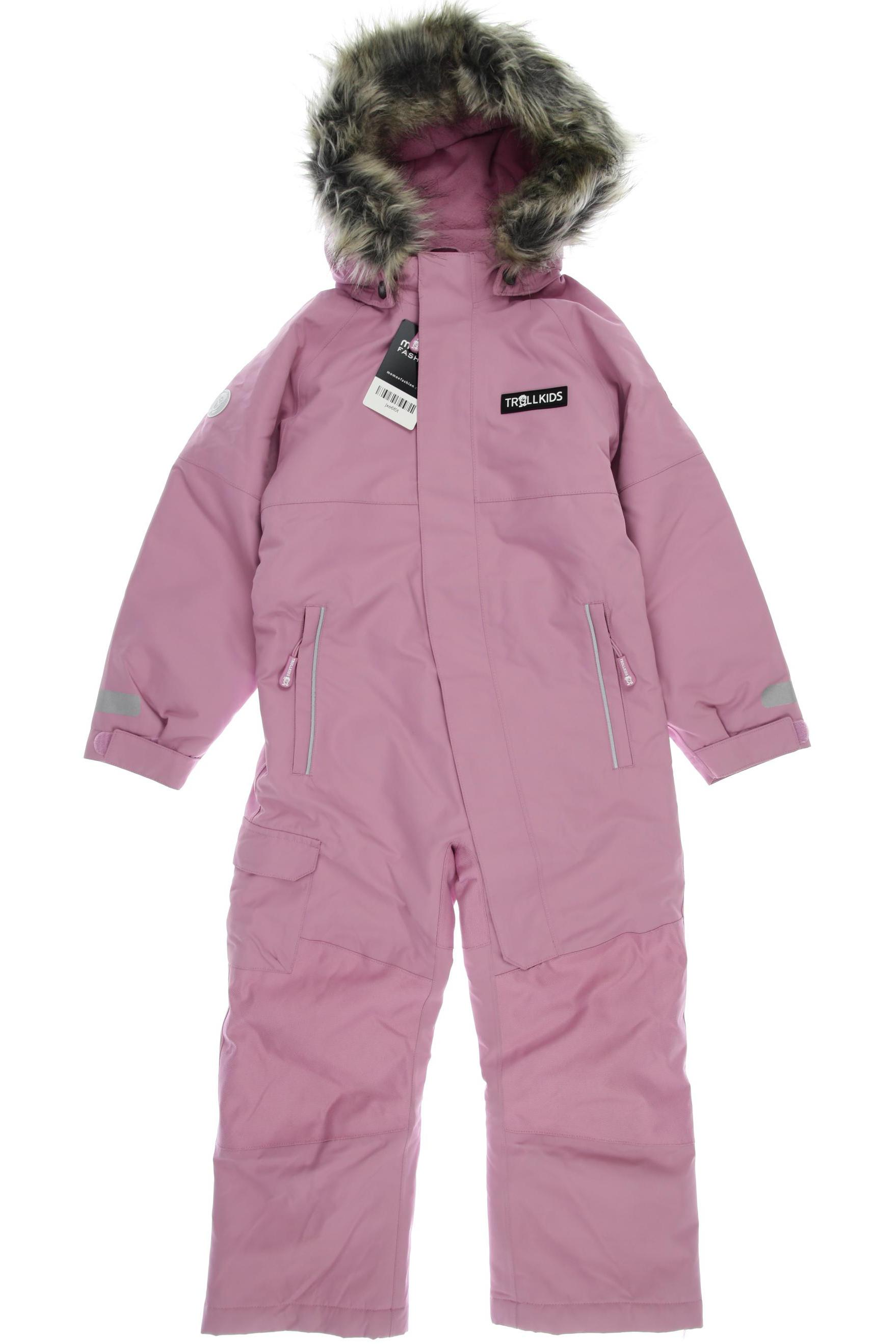 

Trollkids Mädchen Schneeanzug, pink, Gr. 116