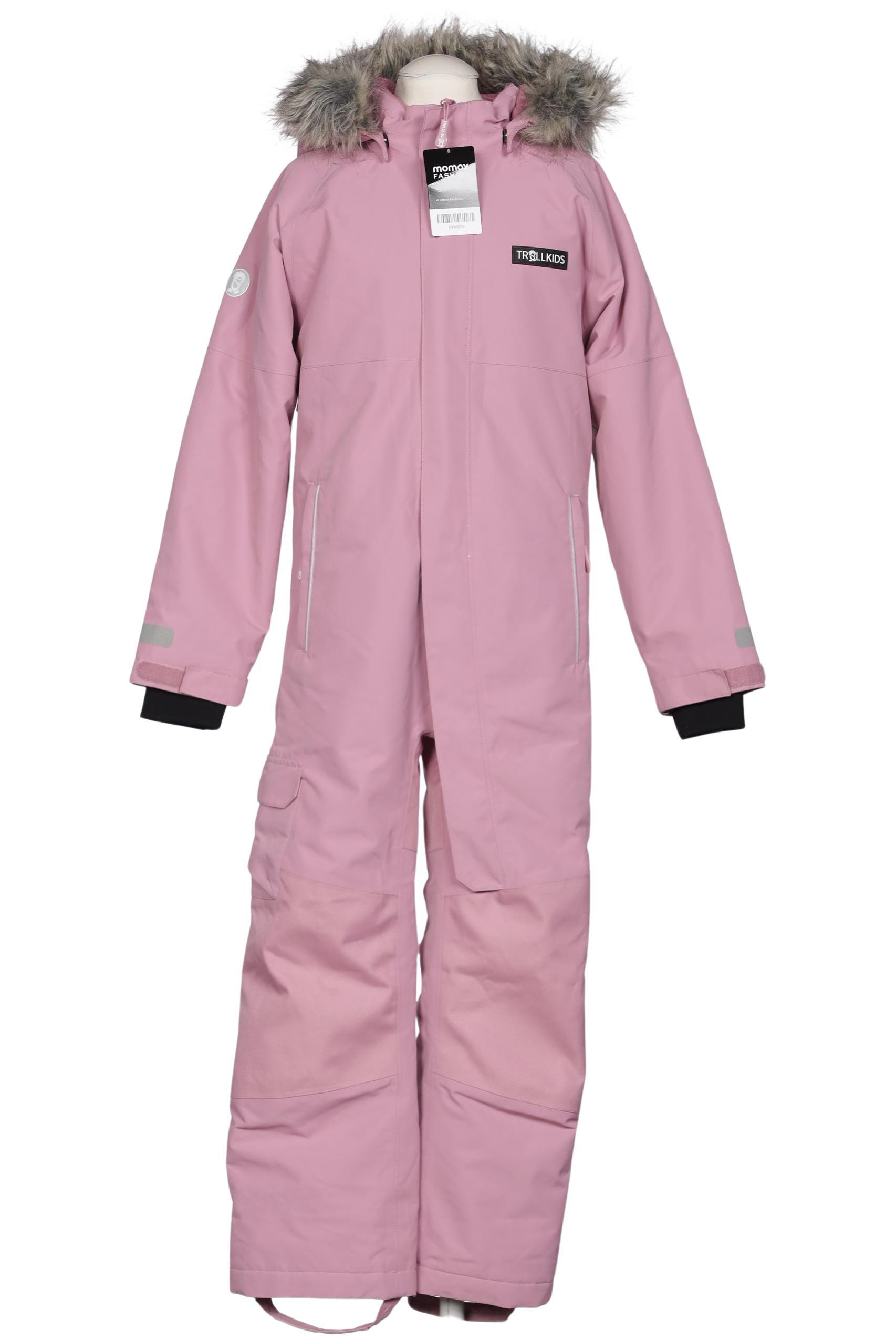 

Trollkids Mädchen Schneeanzug, pink, Gr. 140