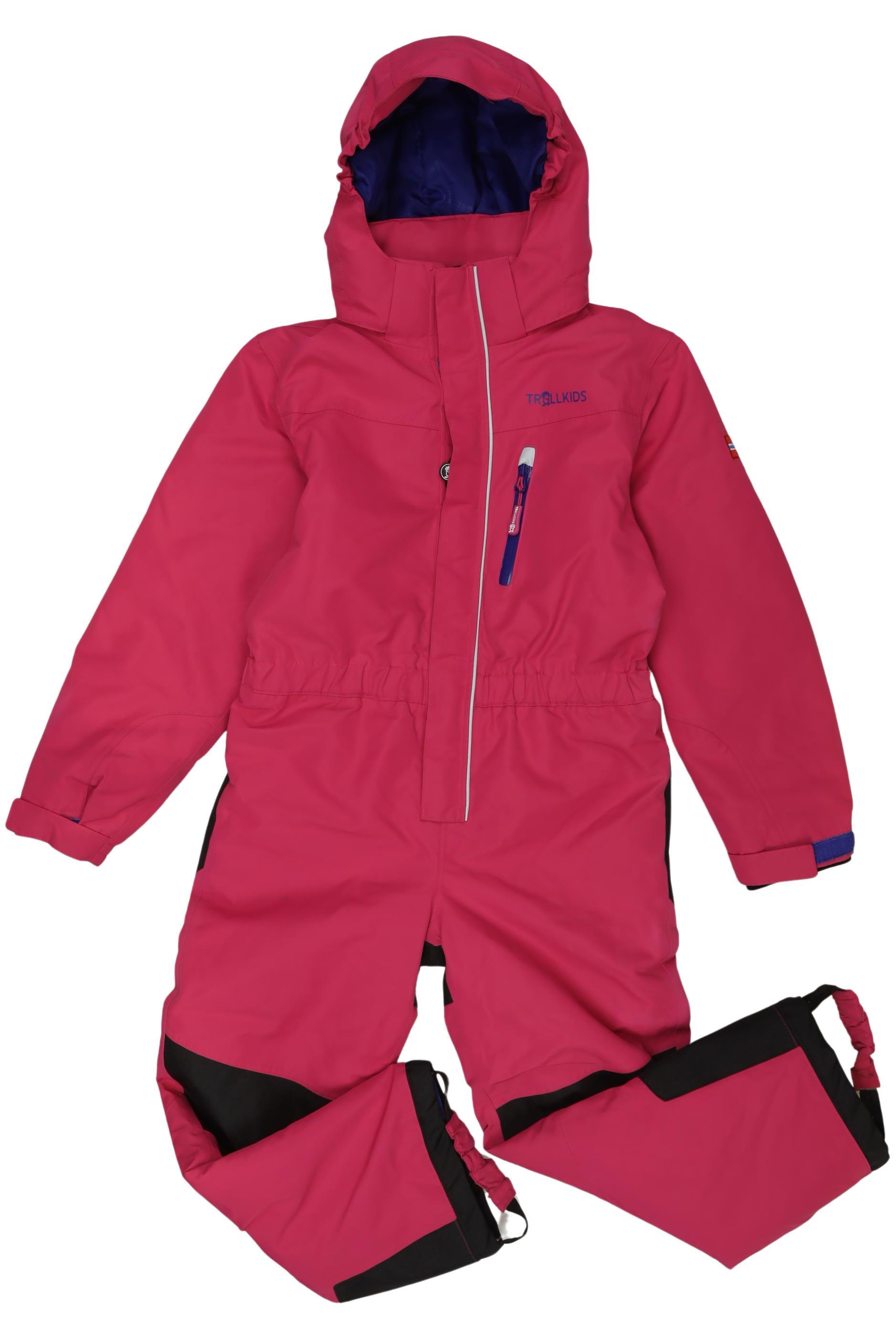 

Trollkids Mädchen Schneeanzug, pink, Gr. 140