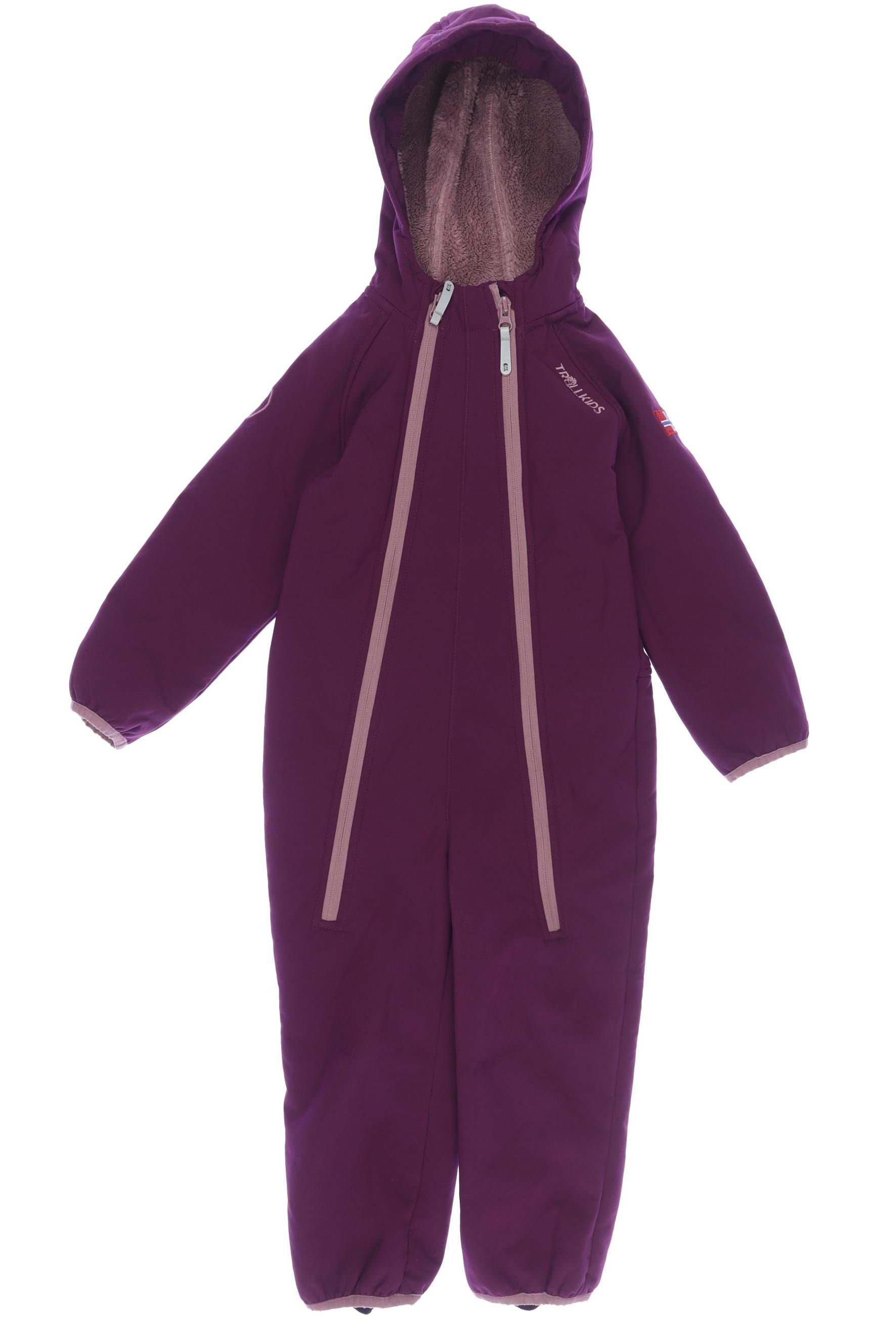 

Trollkids Damen Schneeanzug, bordeaux, Gr. 104