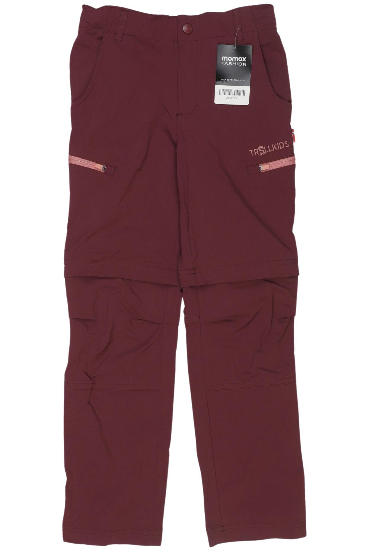

Trollkids Mädchen Stoffhose, bordeaux, Gr. 134