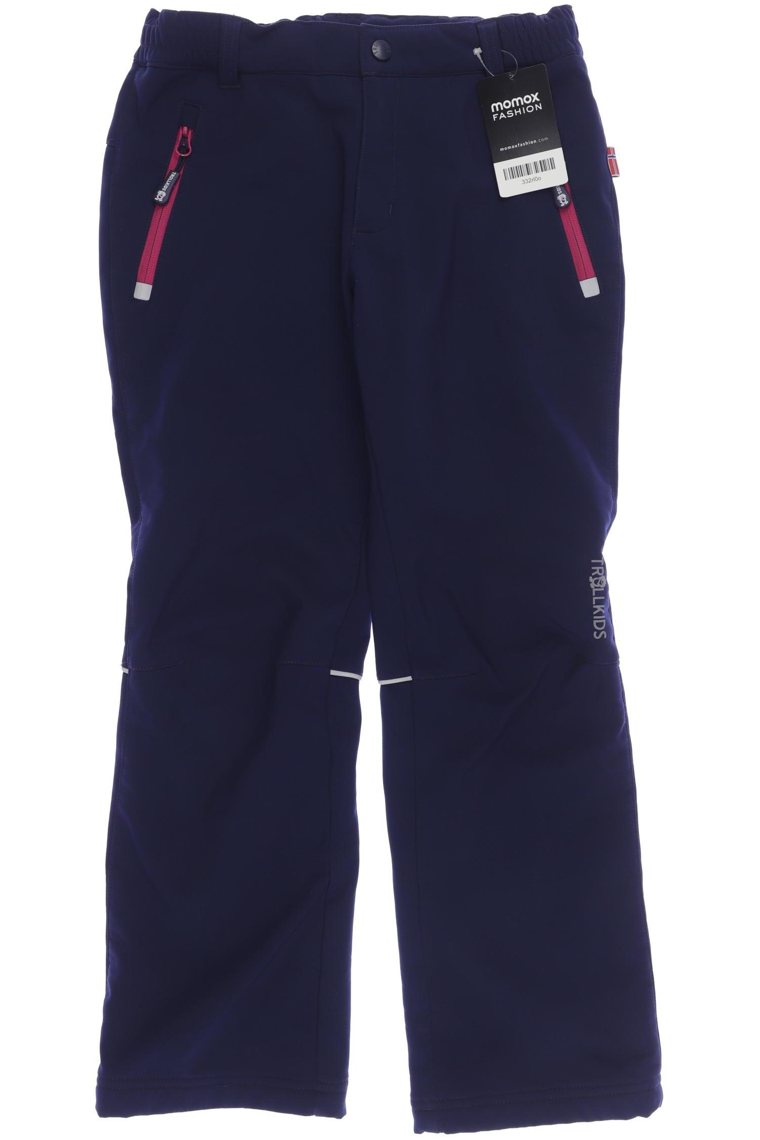 

Trollkids Mädchen Stoffhose, marineblau