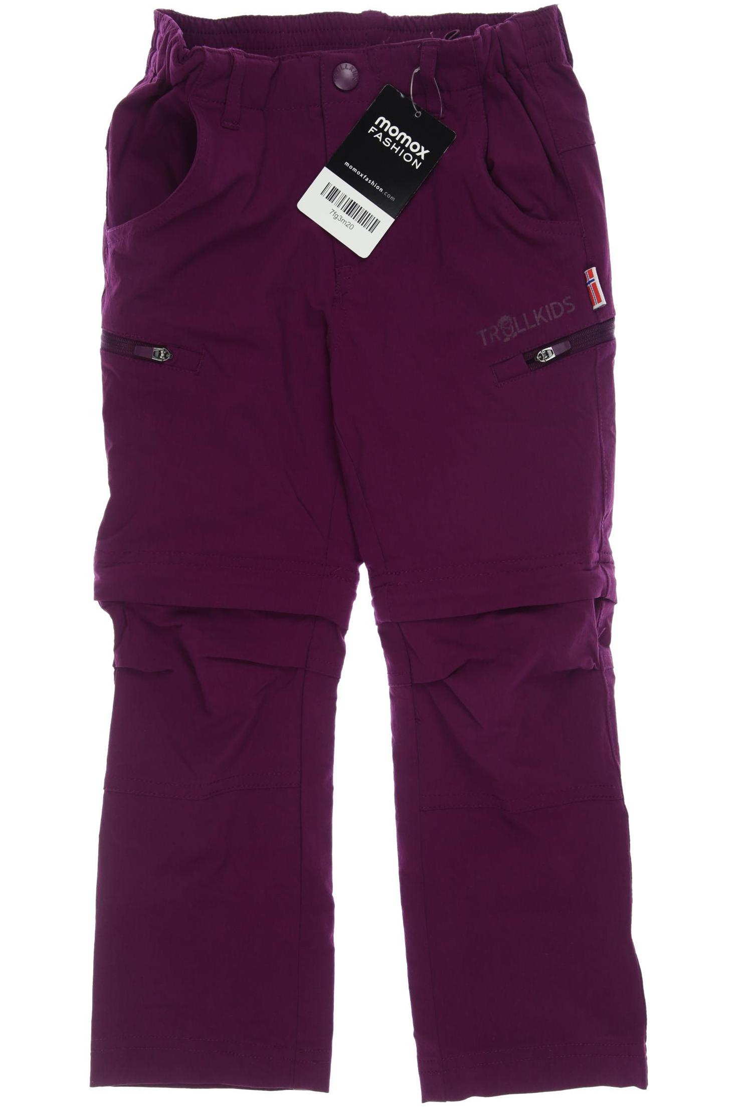 

Trollkids Damen Stoffhose, bordeaux, Gr. 104