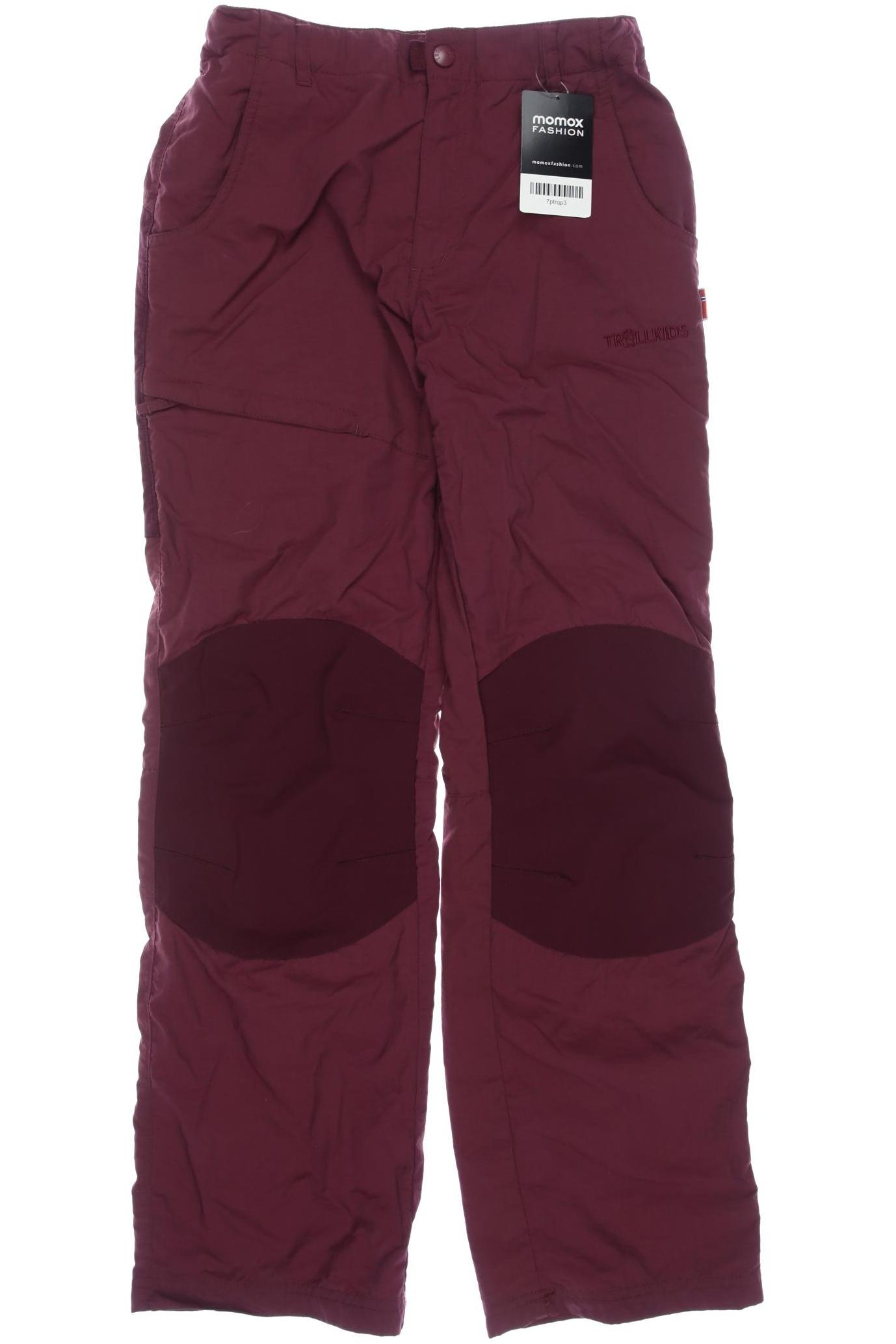 

Trollkids Damen Stoffhose, bordeaux, Gr. 158