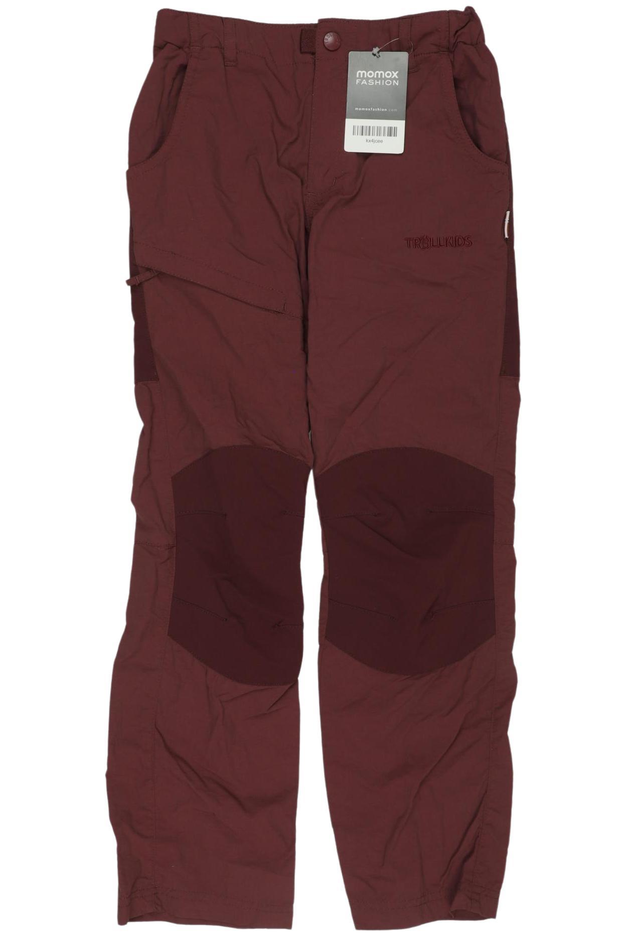 

Trollkids Damen Stoffhose, bordeaux, Gr. 134