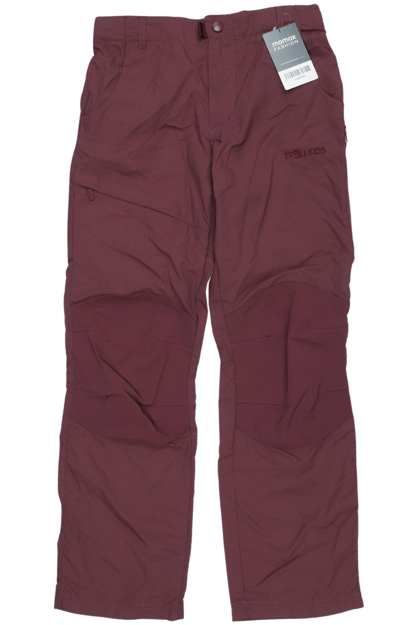 

Trollkids Damen Stoffhose, bordeaux, Gr. 152