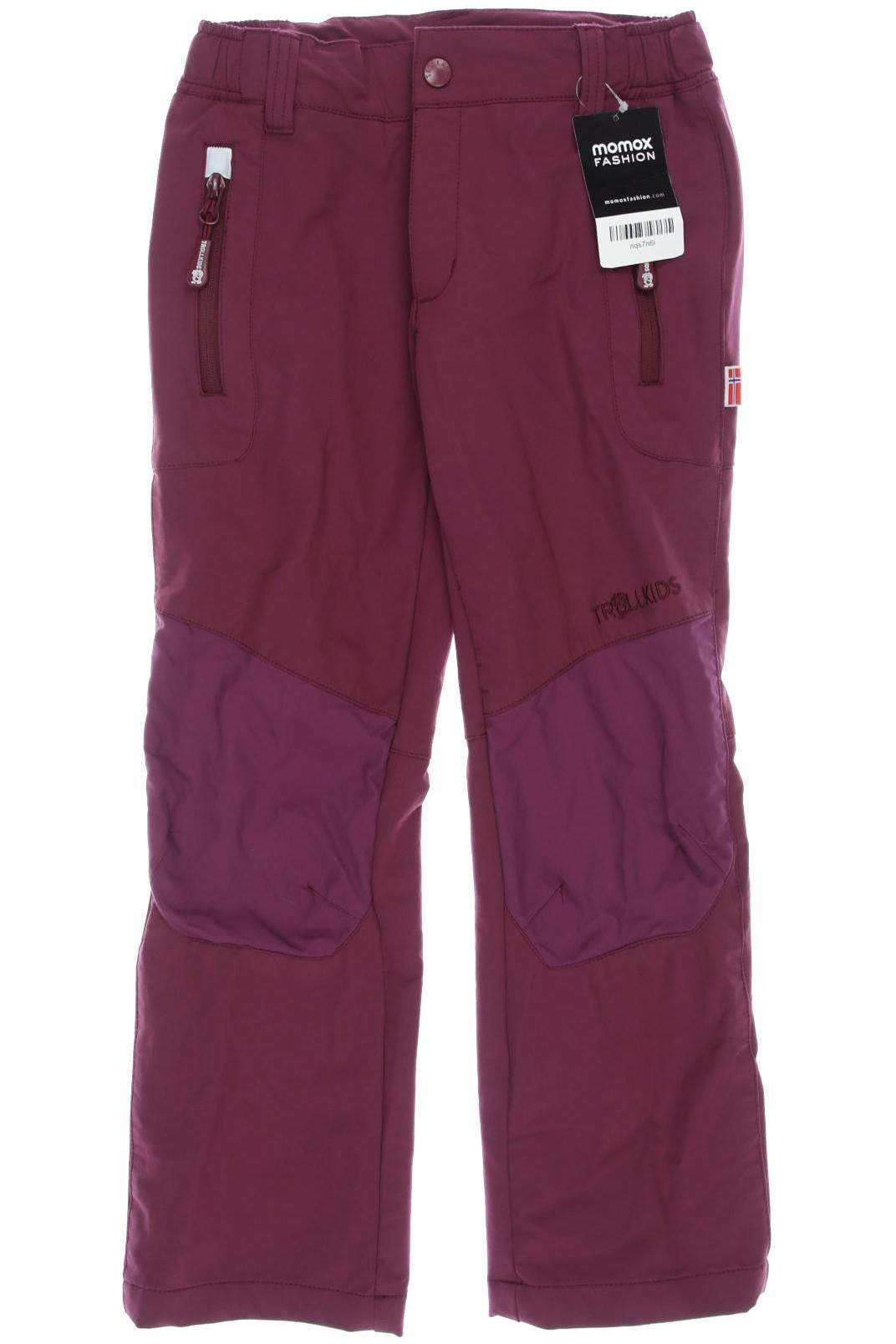 

Trollkids Damen Stoffhose, bordeaux, Gr. 128