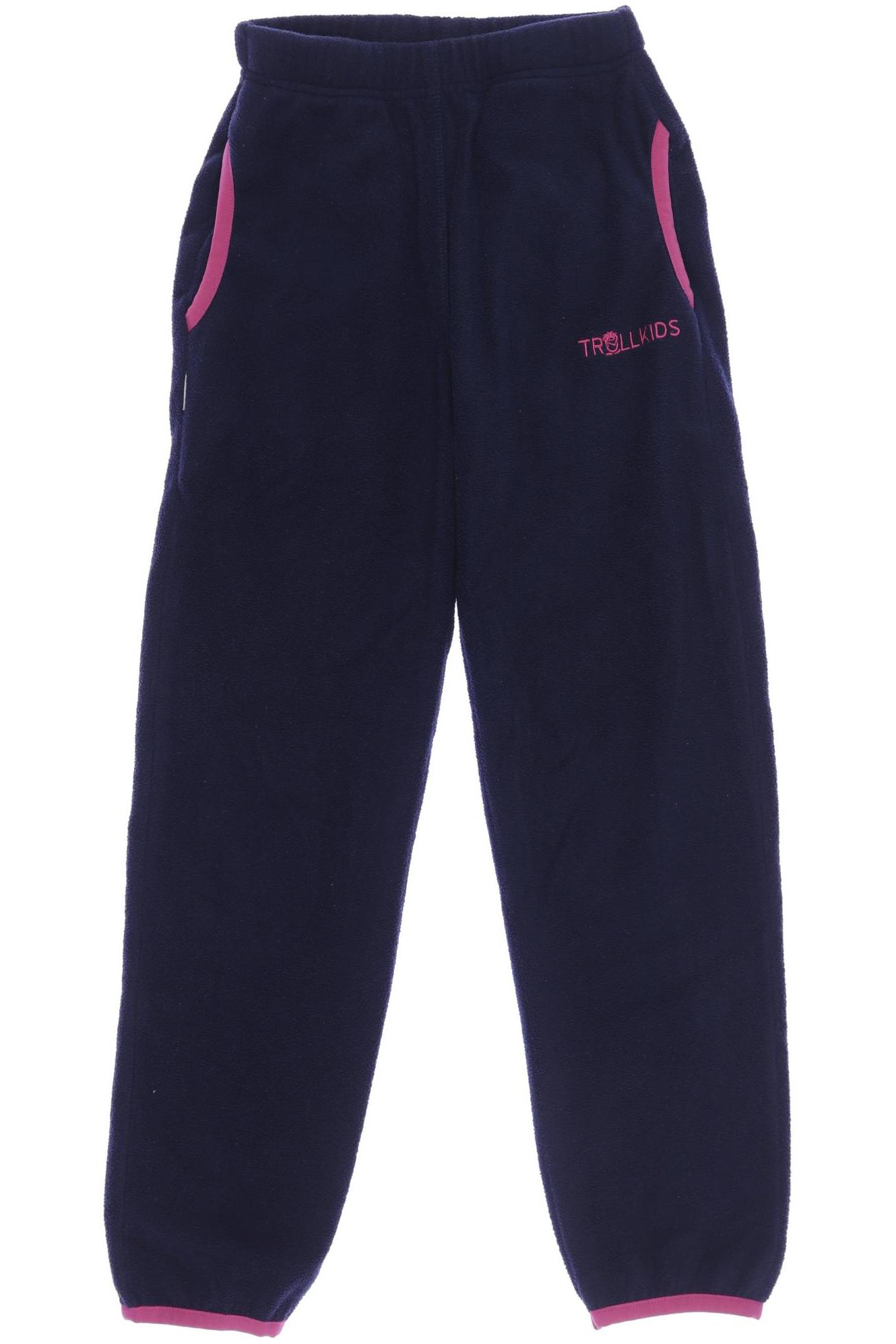 

Trollkids Mädchen Stoffhose, marineblau