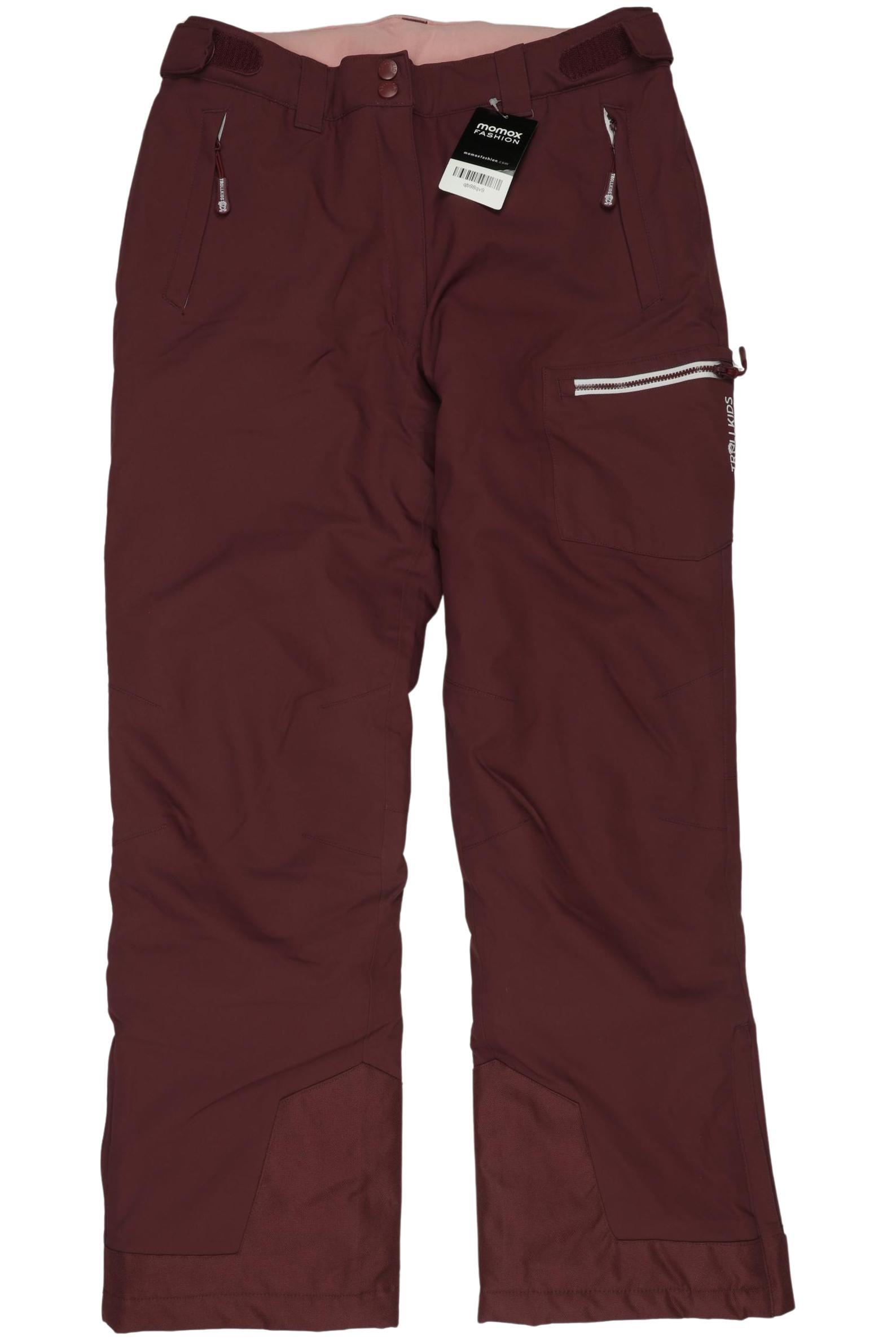 

Trollkids Damen Stoffhose, bordeaux, Gr. 164