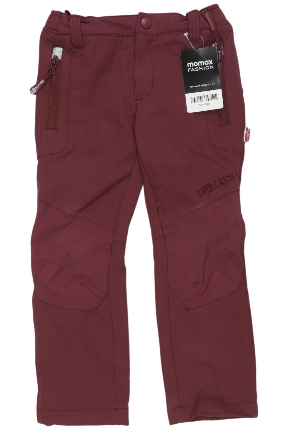 

Trollkids Mädchen Stoffhose, bordeaux, Gr. 98