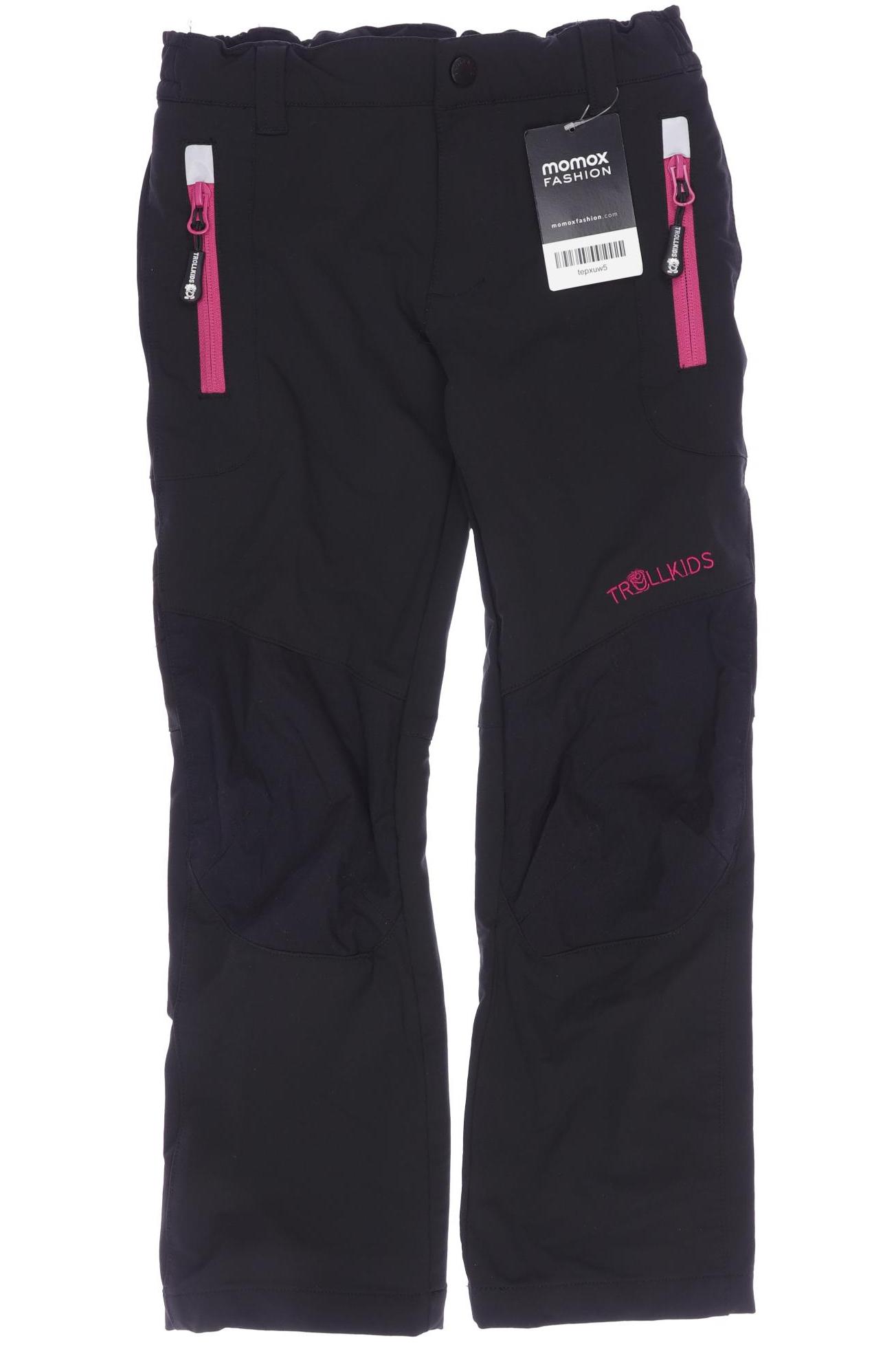 

Trollkids Mädchen Stoffhose, schwarz