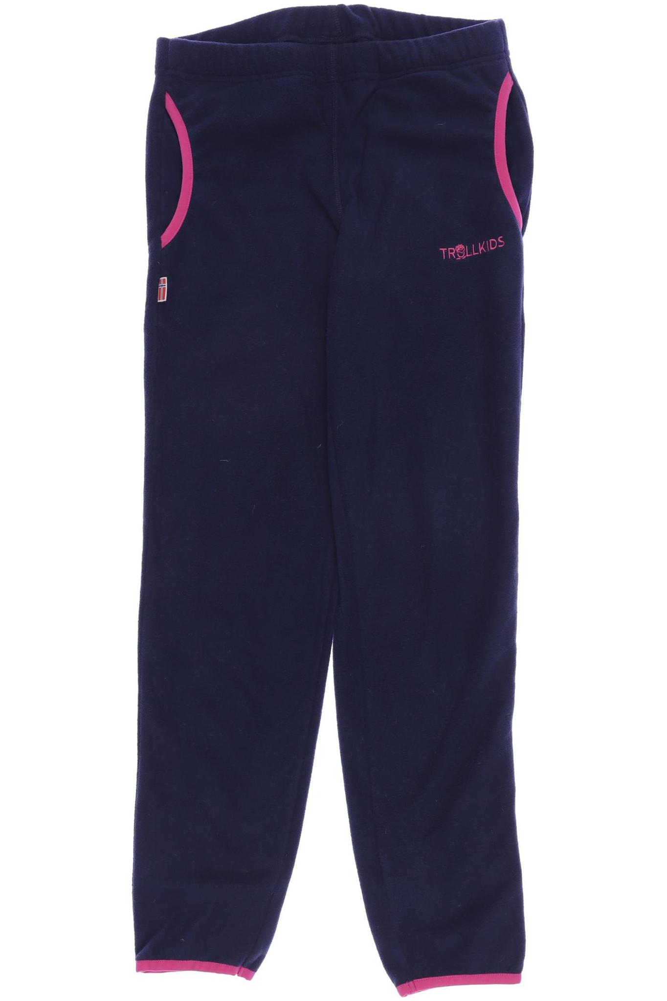 

Trollkids Mädchen Stoffhose, marineblau