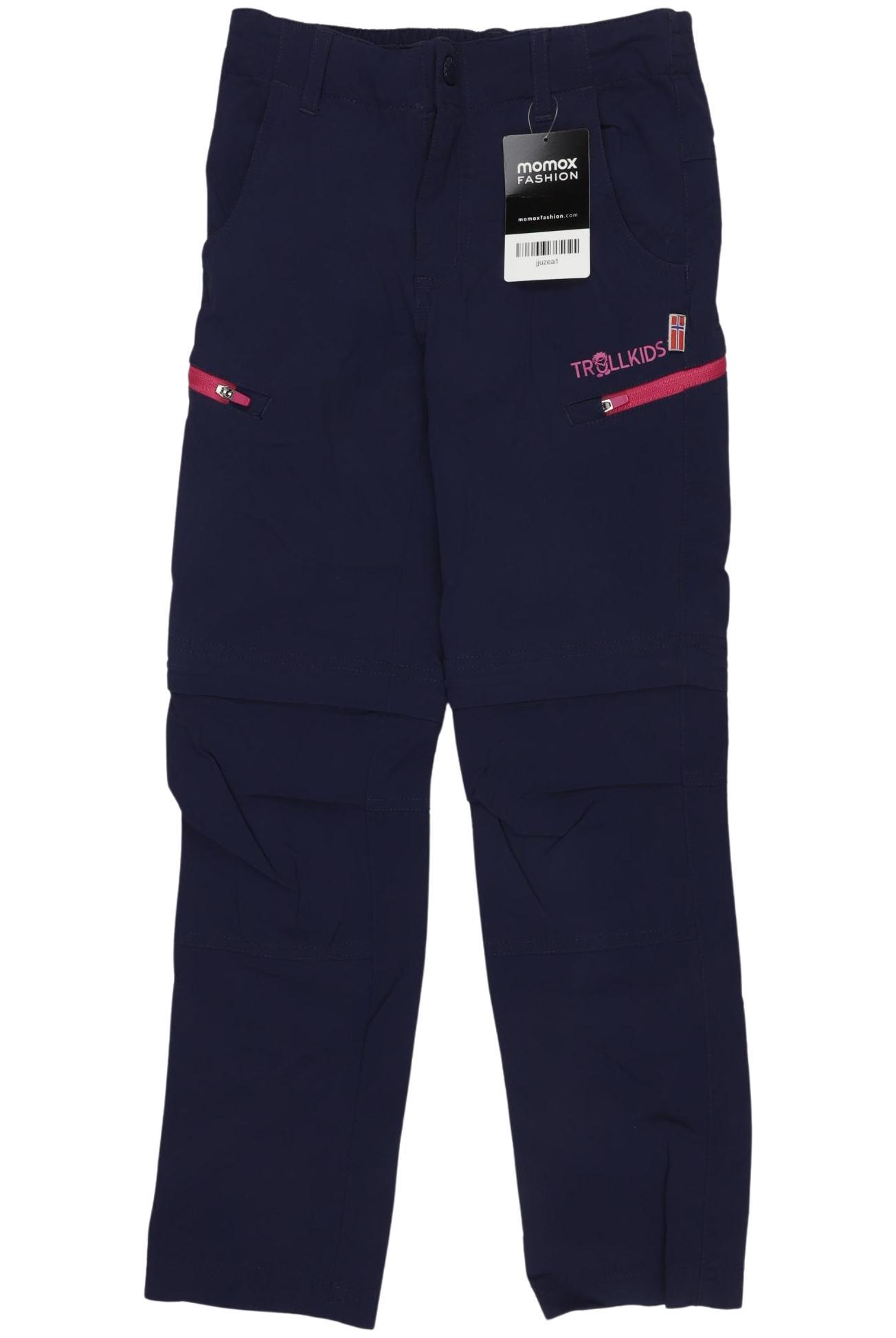 

Trollkids Mädchen Stoffhose, marineblau, Gr. 128
