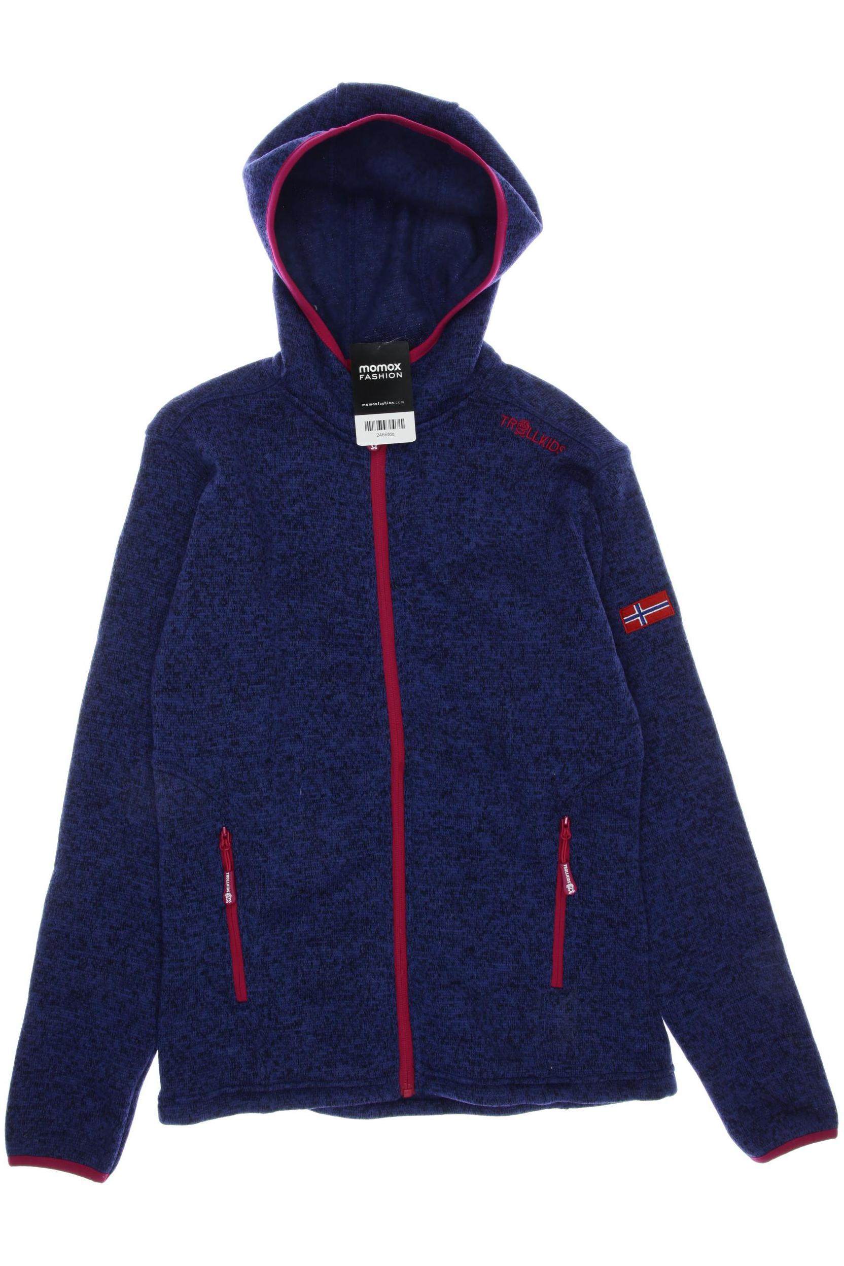 

Trollkids Damen Strickjacke, marineblau, Gr. 164