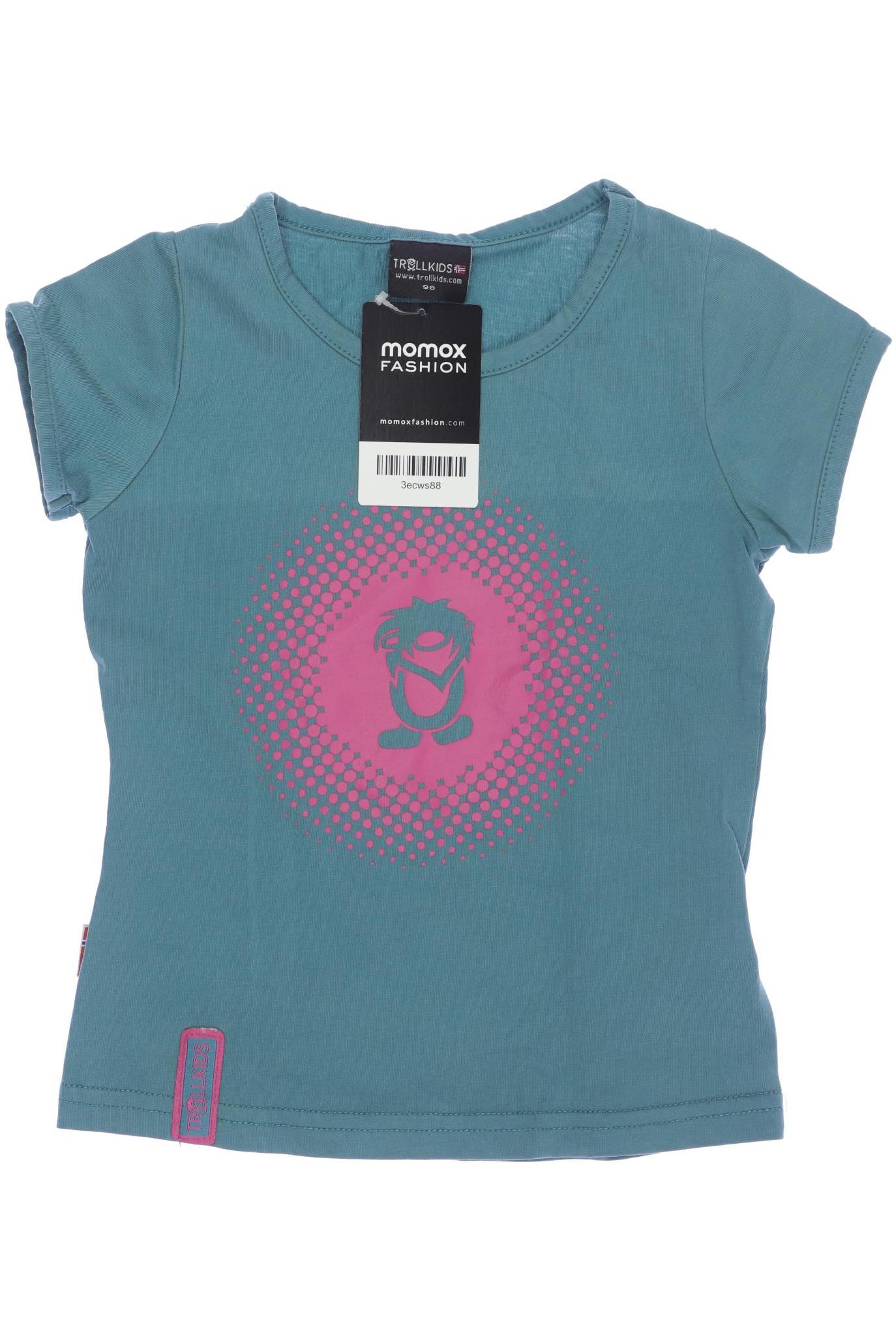 

Trollkids Damen T-Shirt, türkis, Gr. 98