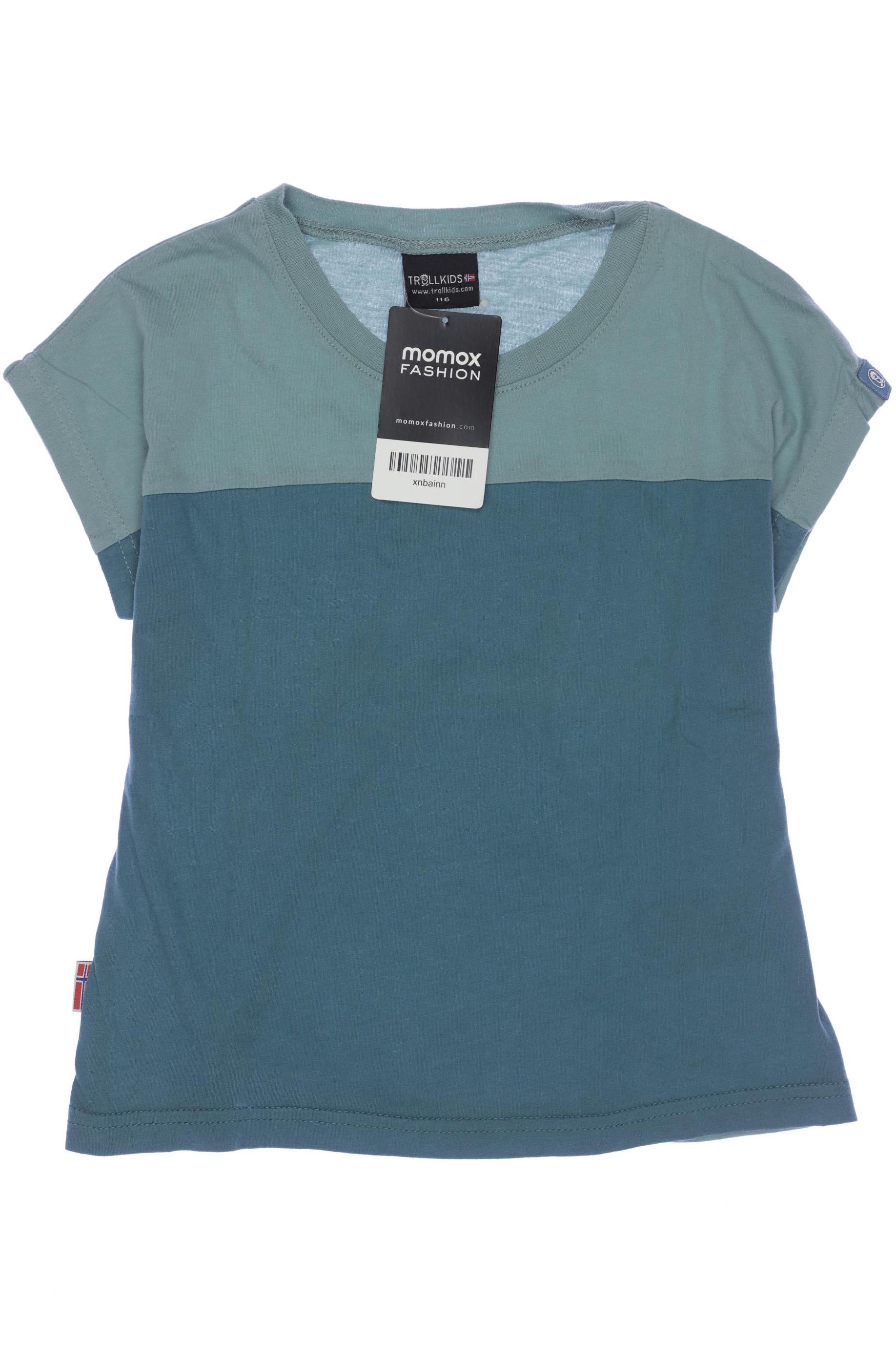 

Trollkids Damen T-Shirt, türkis, Gr. 116