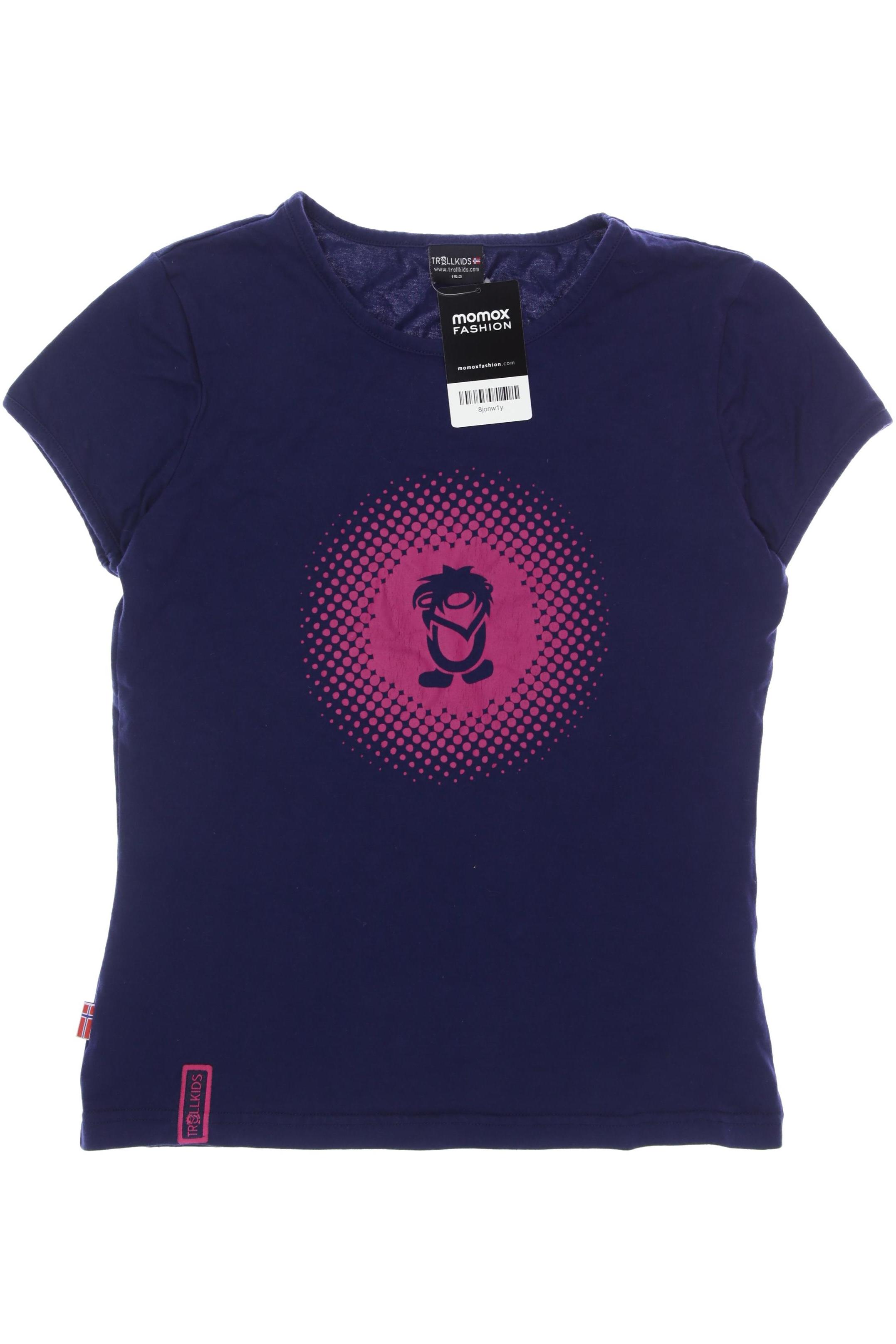 

Trollkids Damen T-Shirt, marineblau, Gr. 152