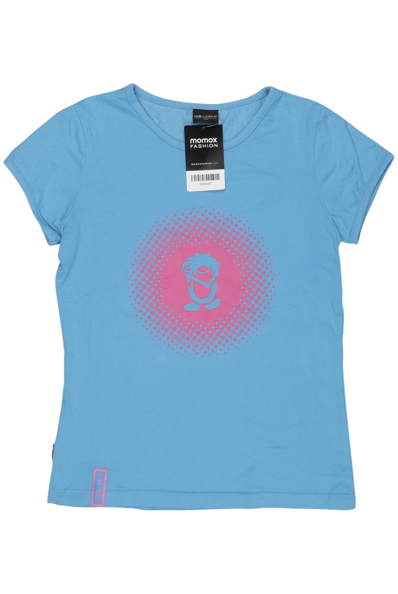 

Trollkids Damen T-Shirt, blau, Gr. 140