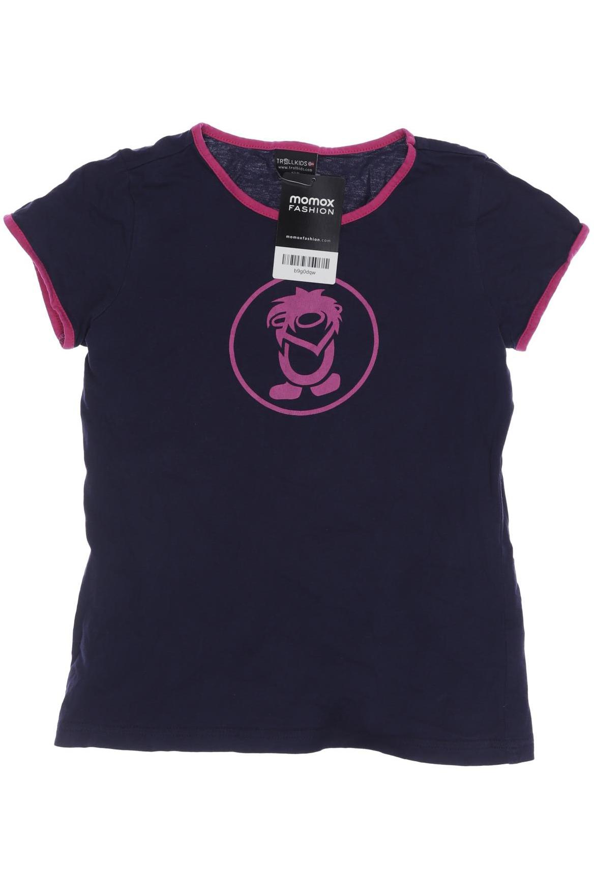 

Trollkids Damen T-Shirt, marineblau, Gr. 128