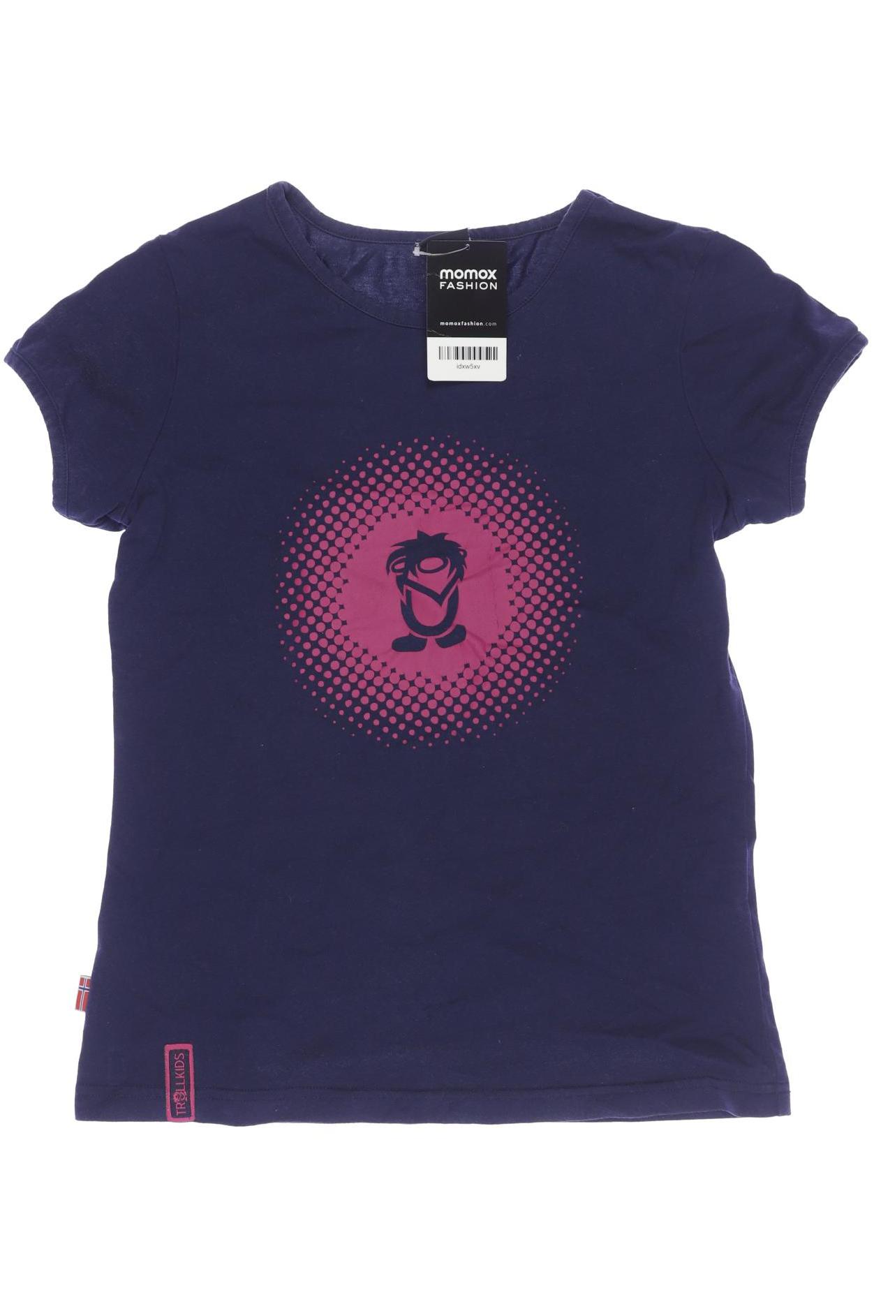 

Trollkids Damen T-Shirt, marineblau, Gr. 152