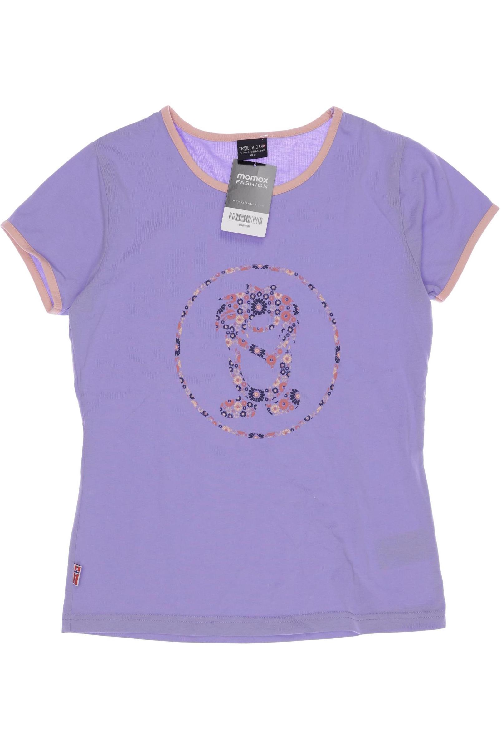 

Trollkids Damen T-Shirt, flieder, Gr. 152