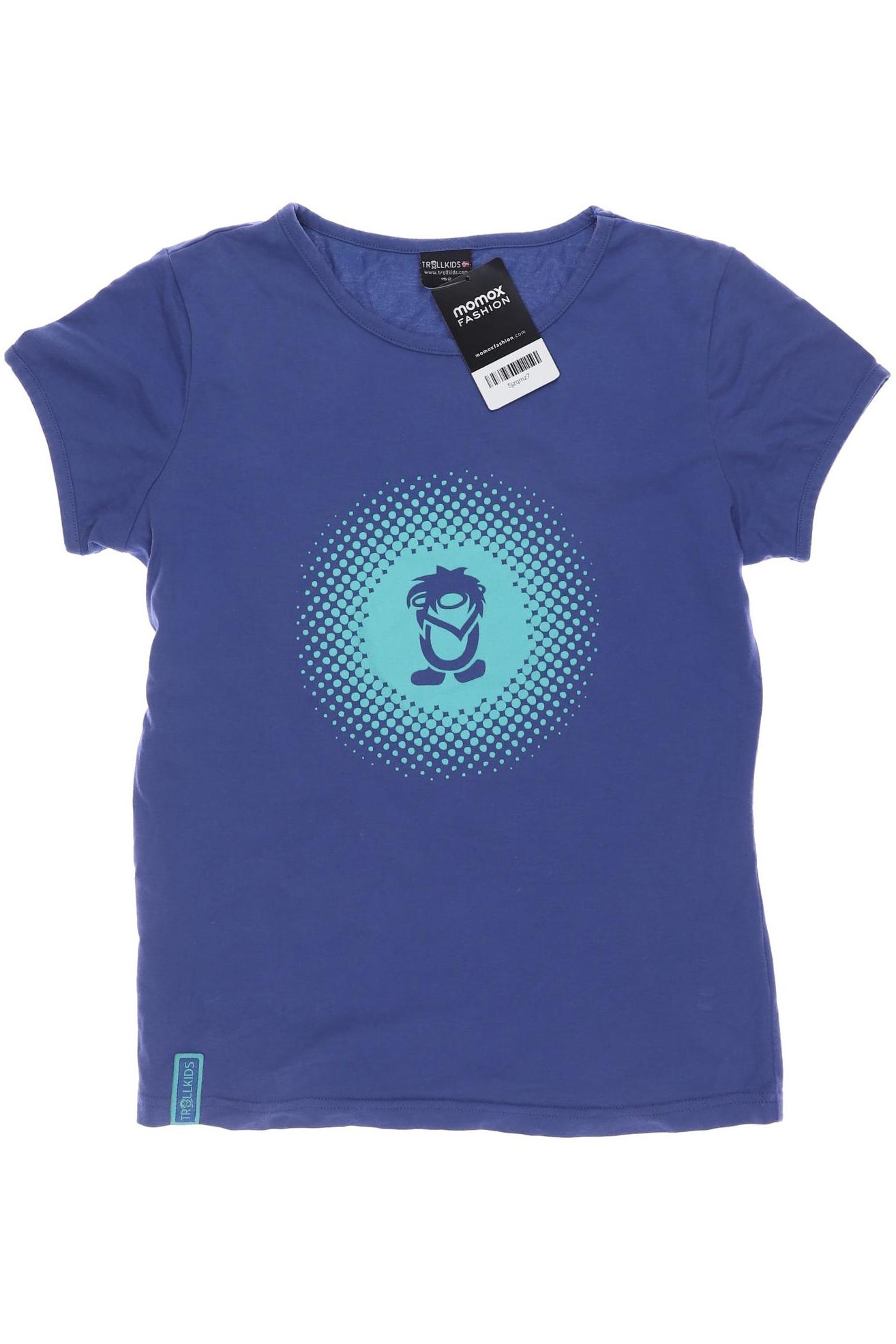 

Trollkids Damen T-Shirt, blau, Gr. 152
