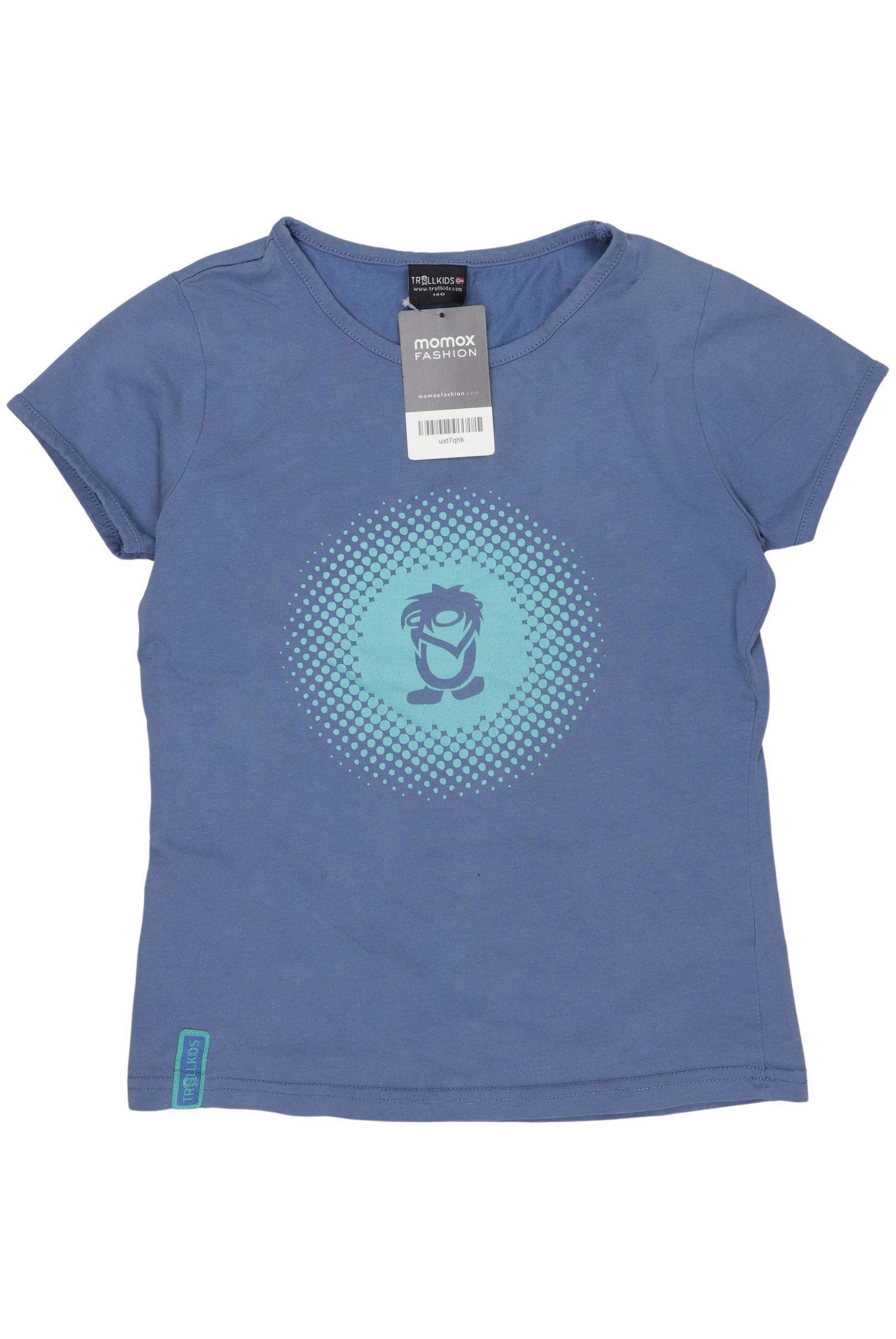 

Trollkids Damen T-Shirt, blau, Gr. 140