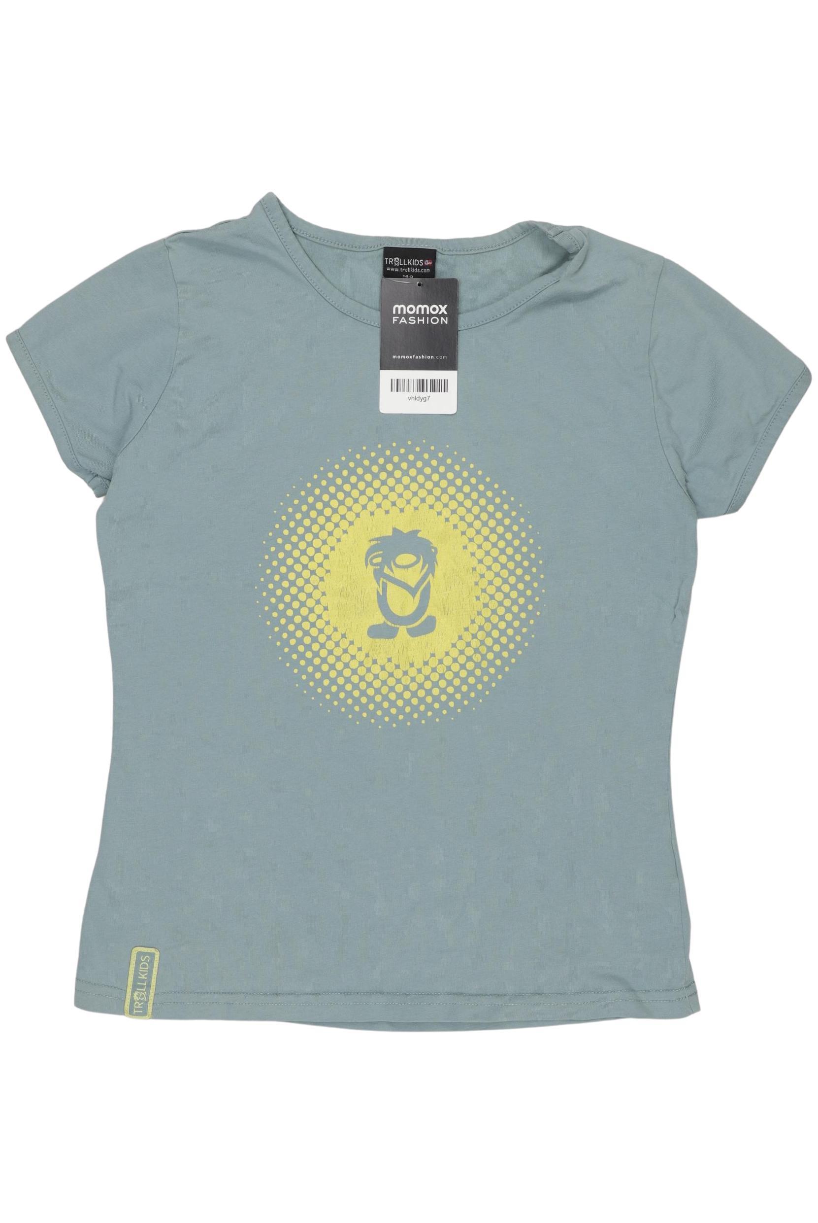 

Trollkids Damen T-Shirt, türkis, Gr. 140