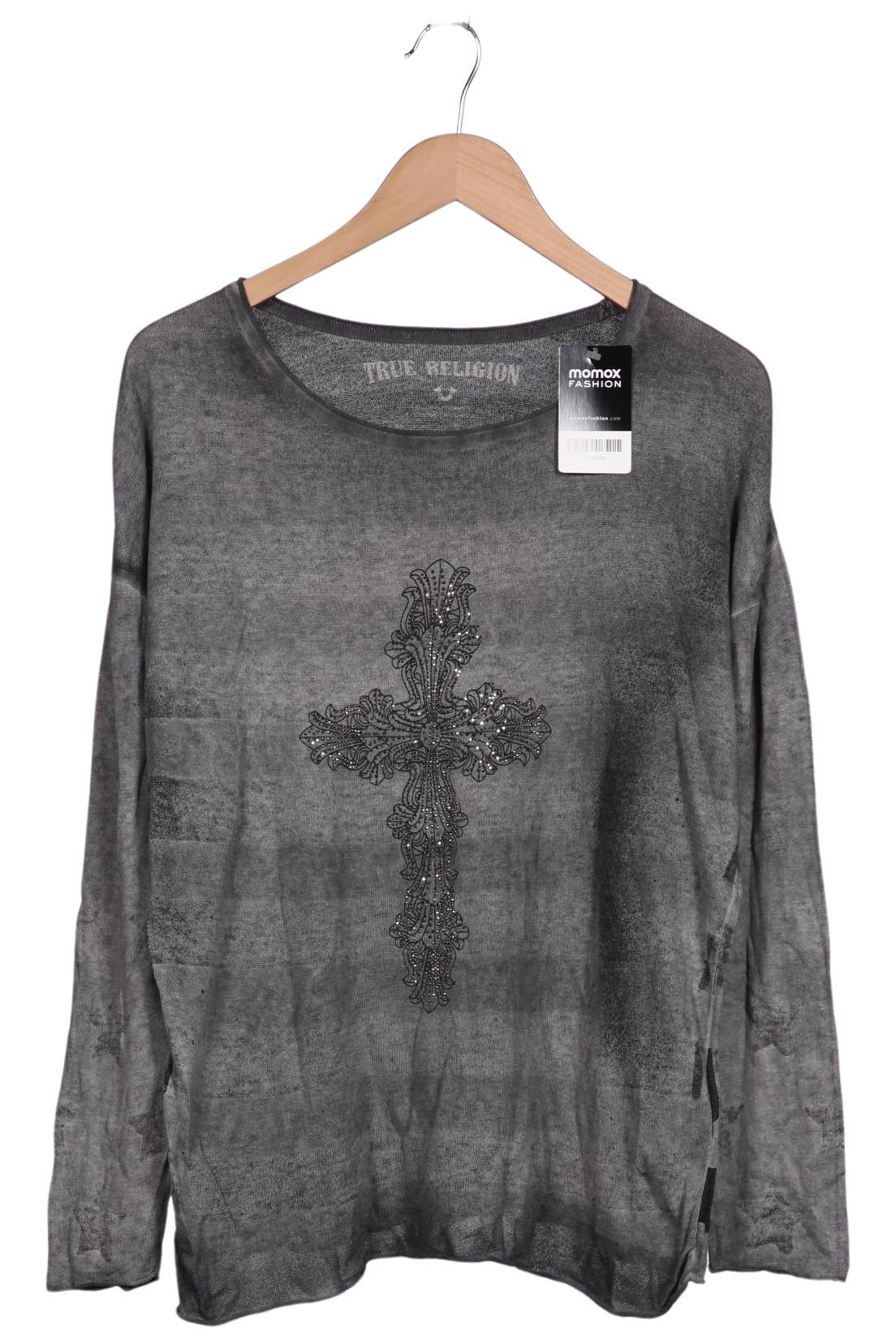

True Religion Damen Pullover, grau, Gr. 42