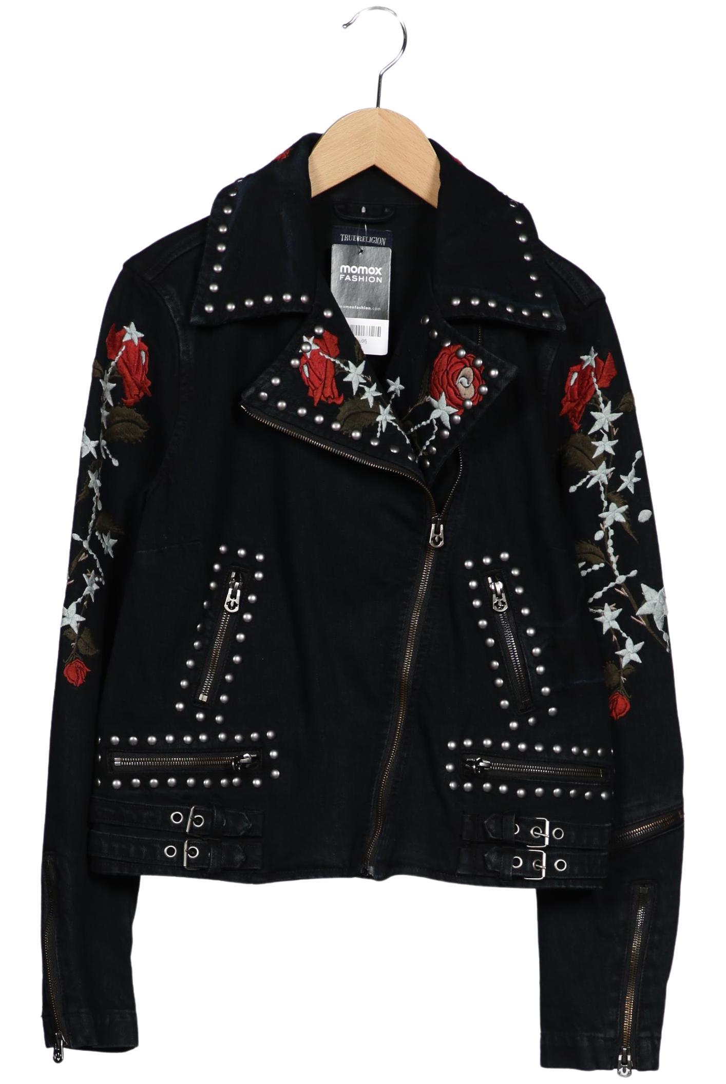 

True Religion Damen Jacke, schwarz, Gr. 38