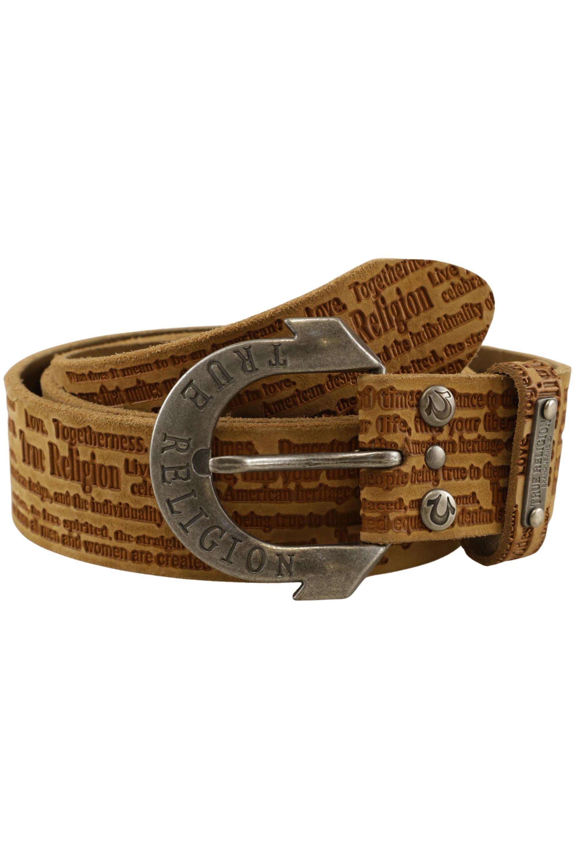 

True Religion Damen Gürtel, braun, Gr. 95