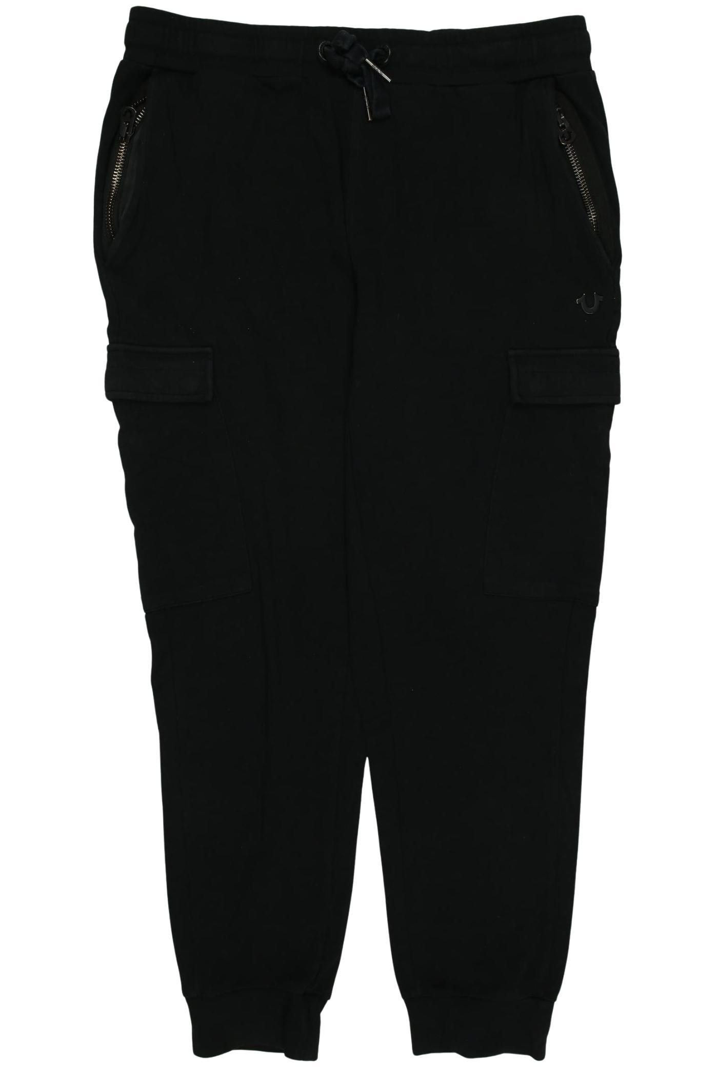 

True Religion Herren Stoffhose, schwarz, Gr. 0