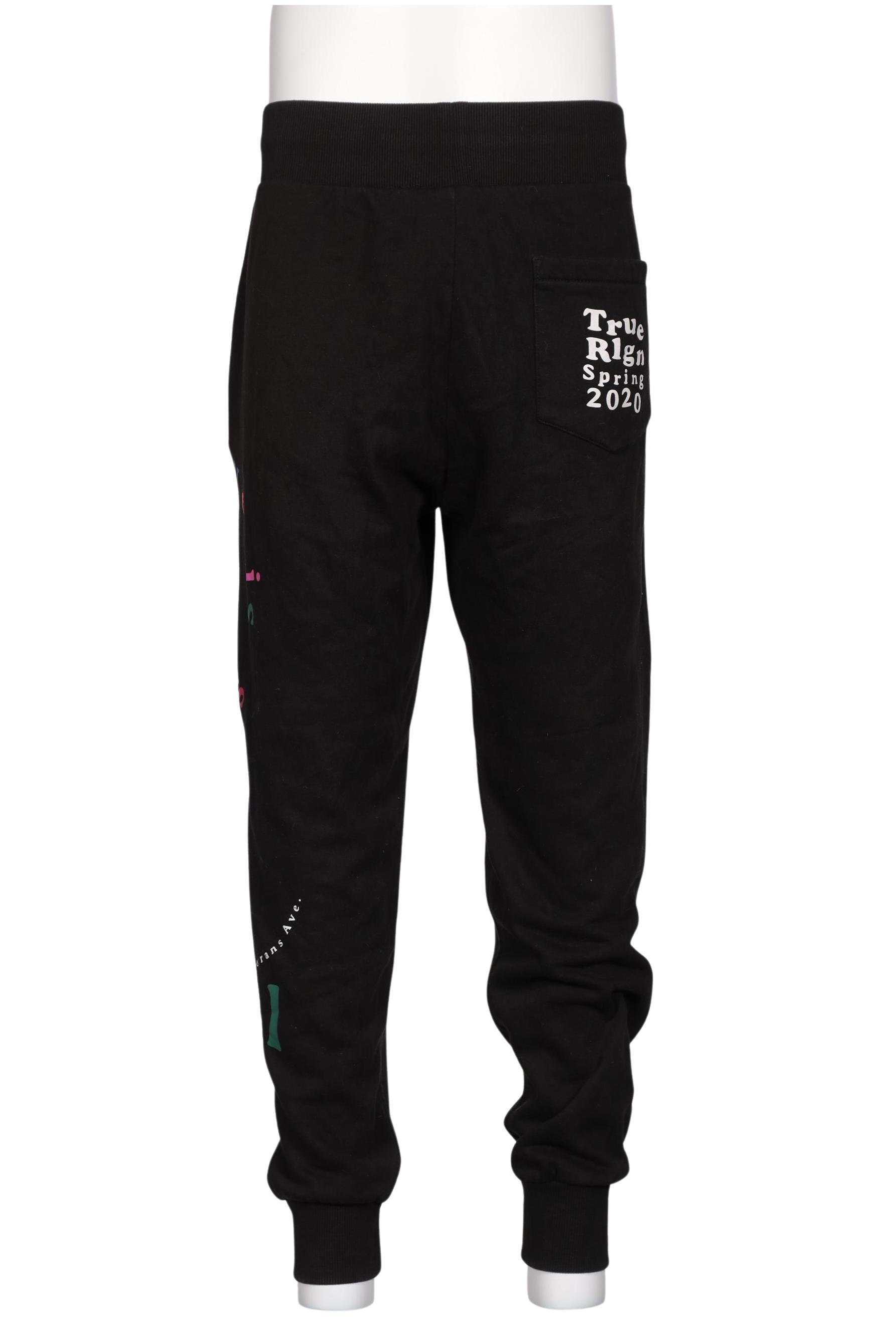 

True Religion Herren Stoffhose, schwarz, Gr. 0