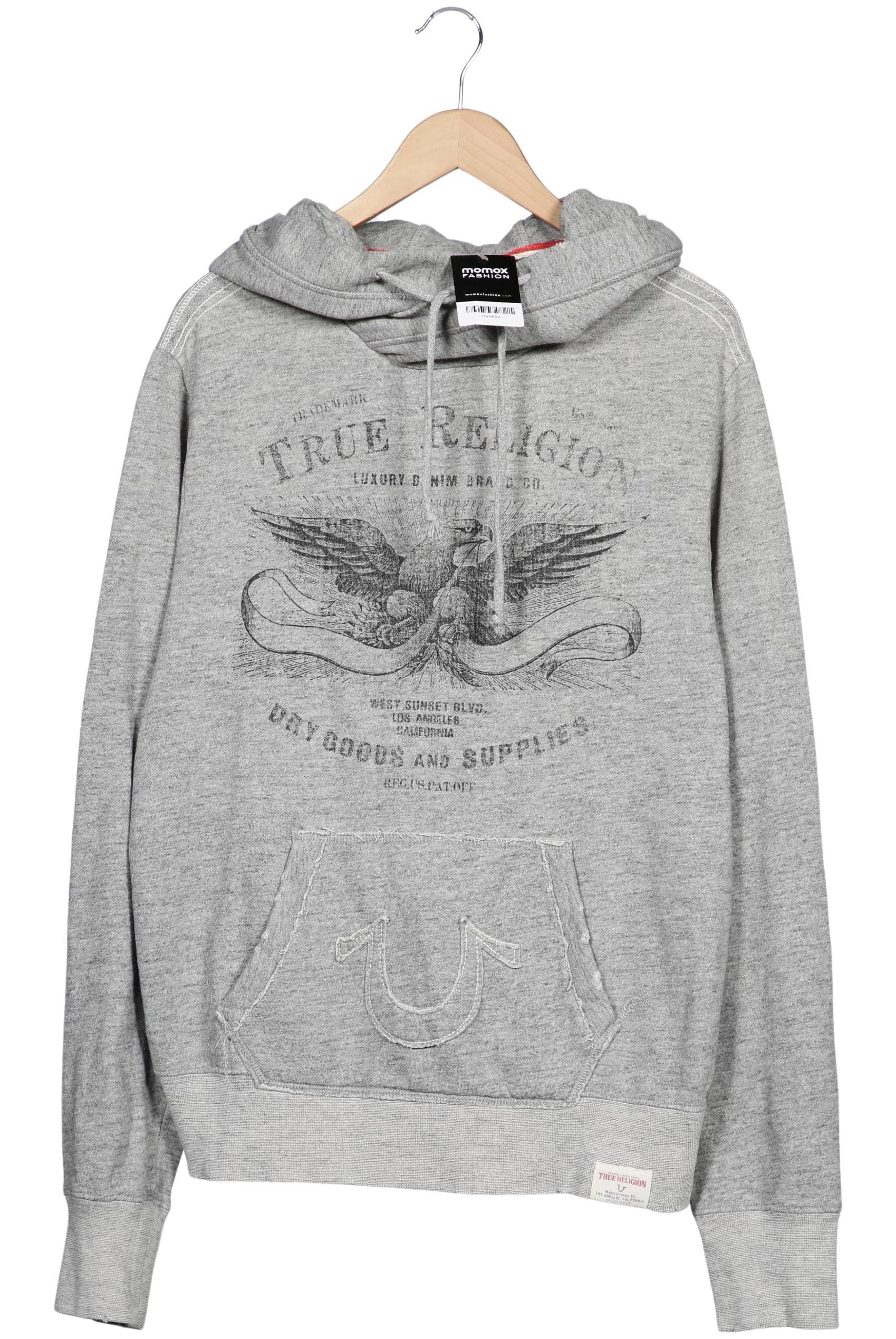 Thumbnail - True Religion Herren Kapuzenpullover, grau, Gr. 52