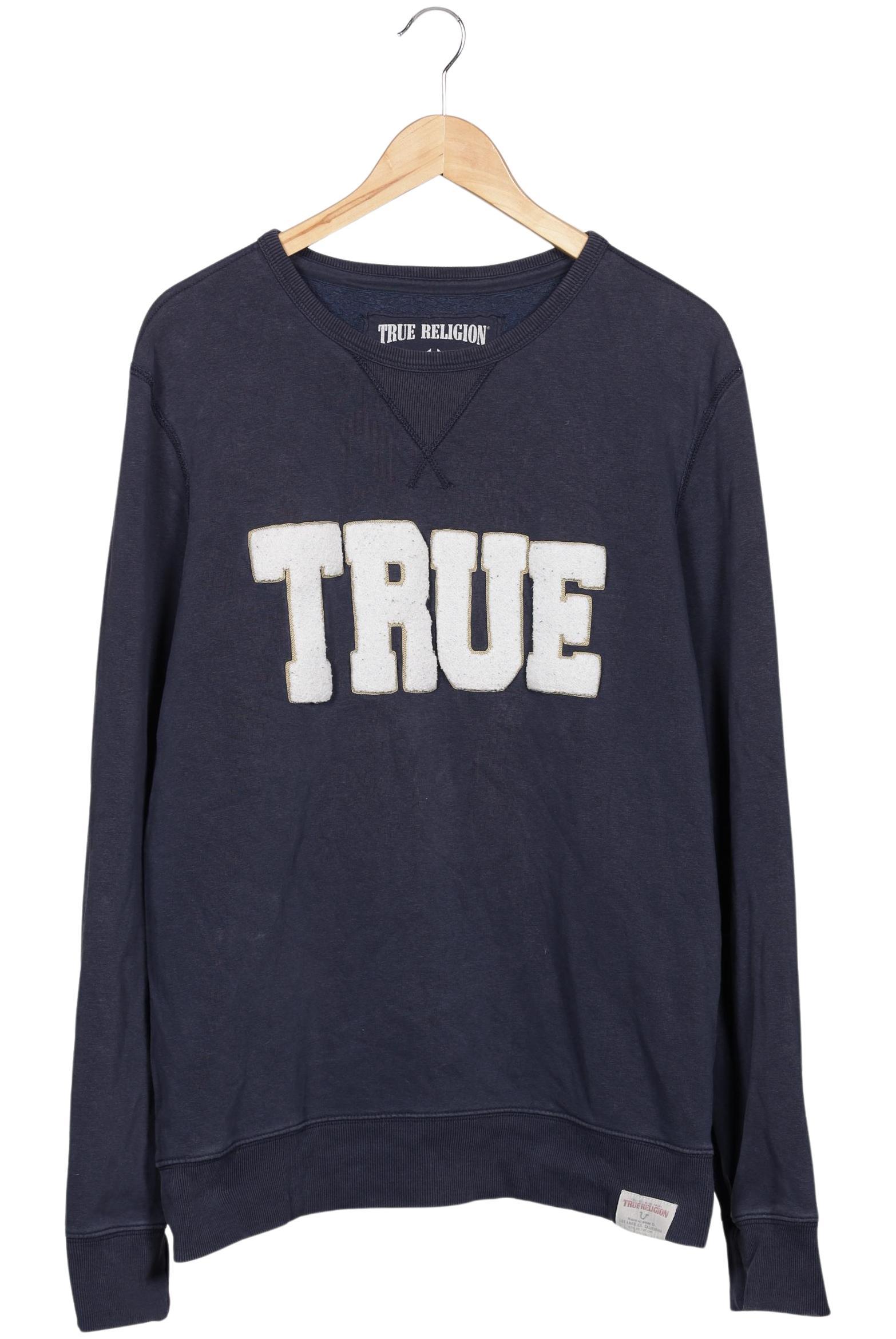 

True Religion Herren Sweatshirt, marineblau, Gr. 54