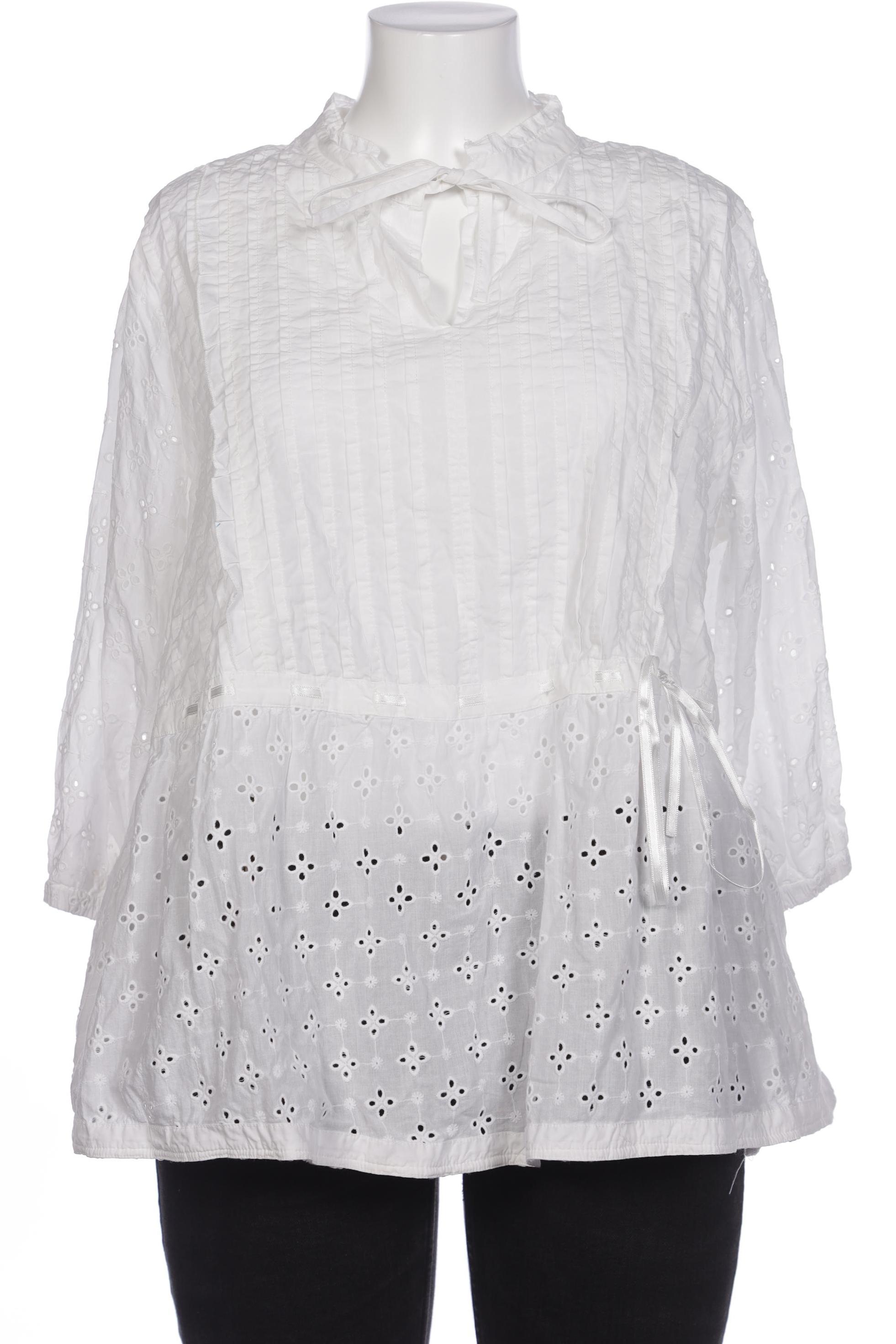 

True Standard by Peter Hahn Damen Bluse, weiß, Gr. 46