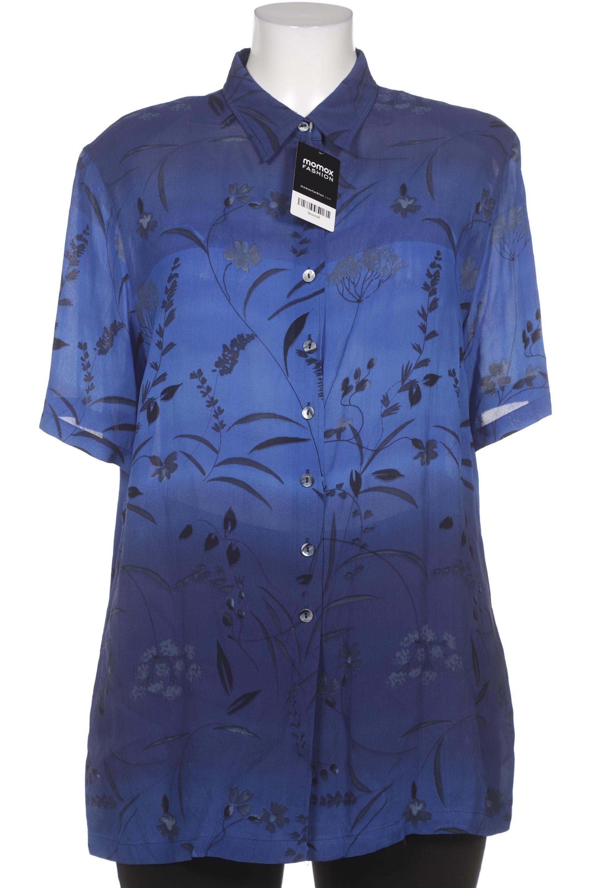 

True Standard by Peter Hahn Damen Bluse, blau, Gr. 44