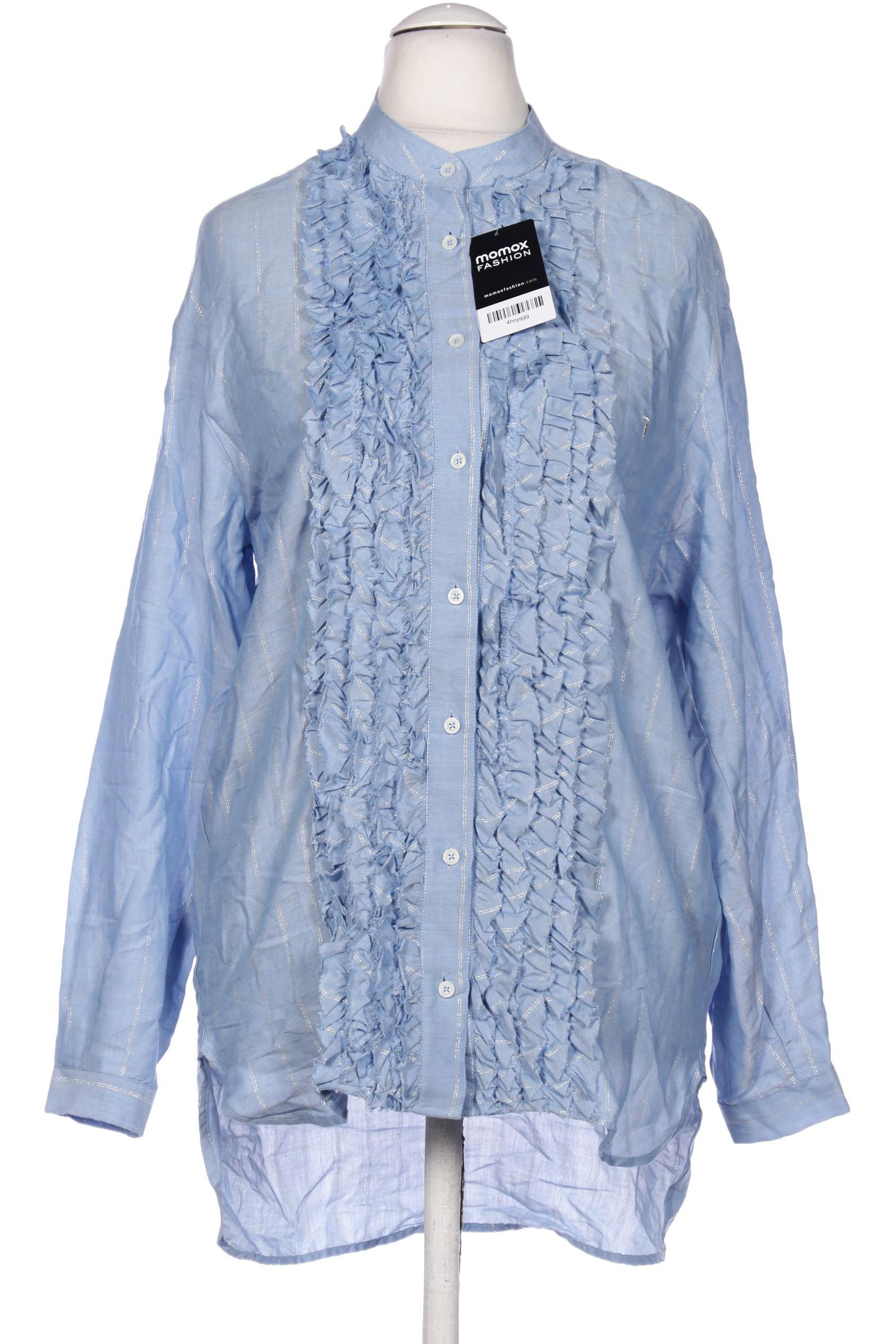 

Trussardi Damen Bluse, hellblau, Gr. 38