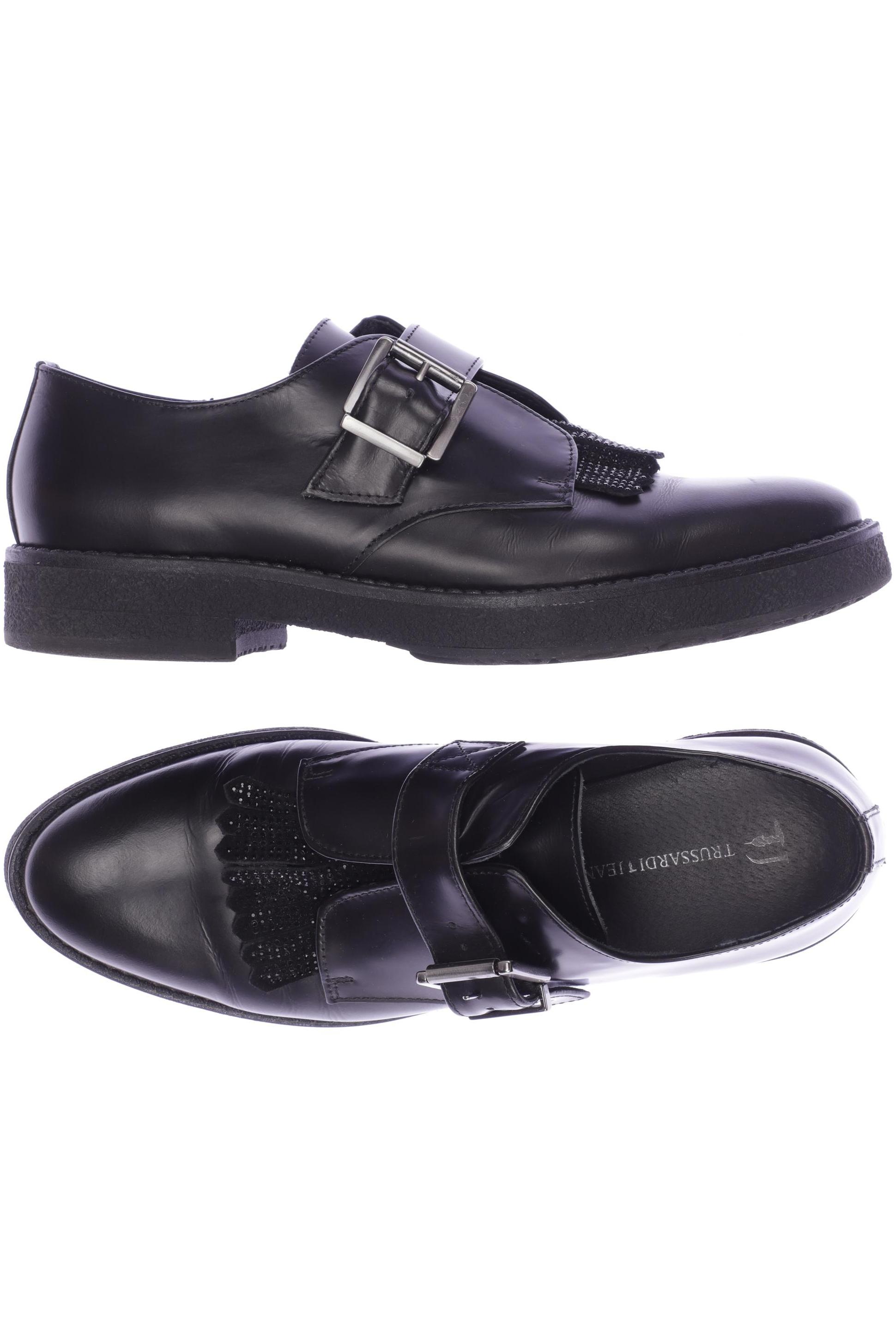 

Trussardi Damen Halbschuh, schwarz
