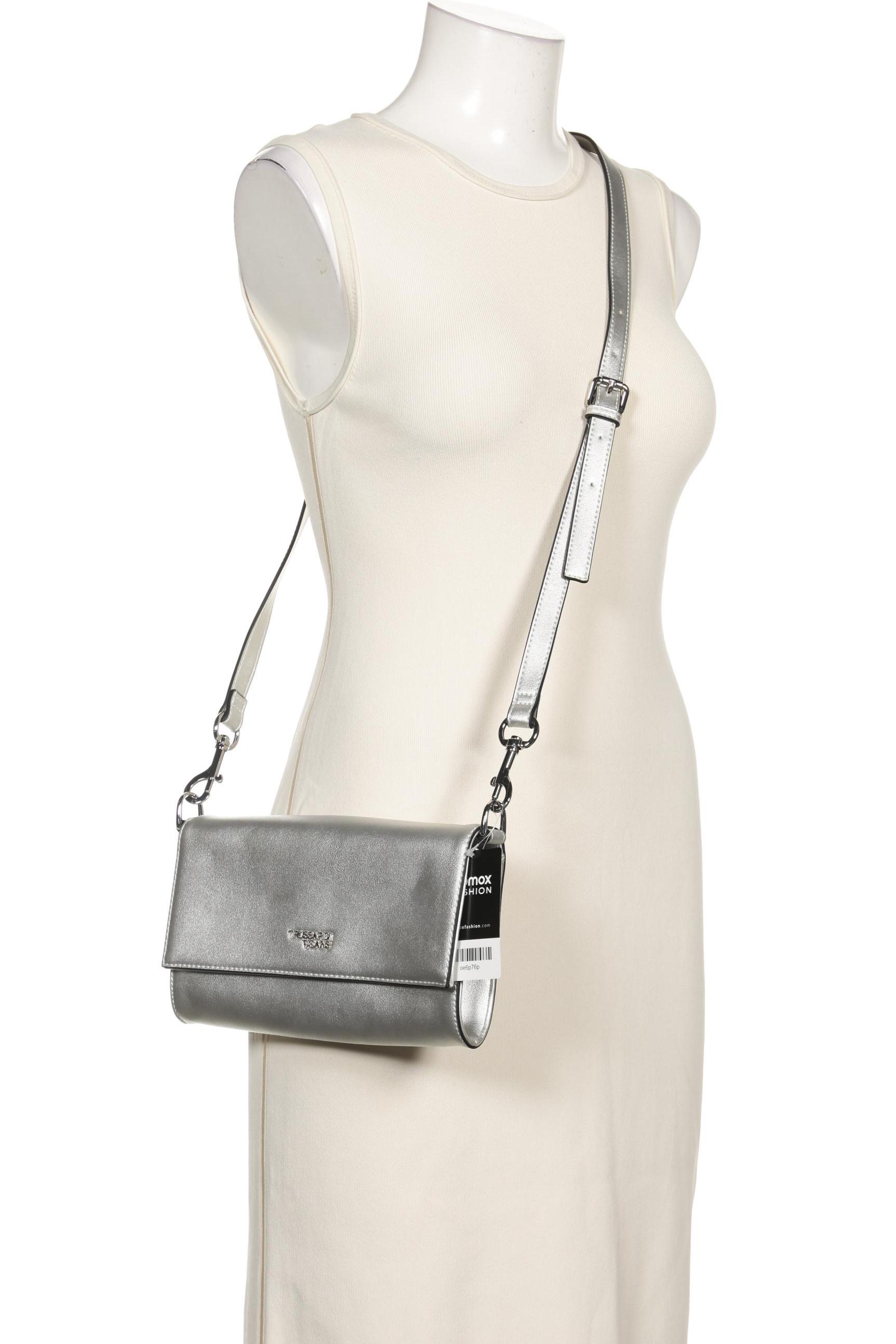 

Trussardi Damen Handtasche, silber, Gr.