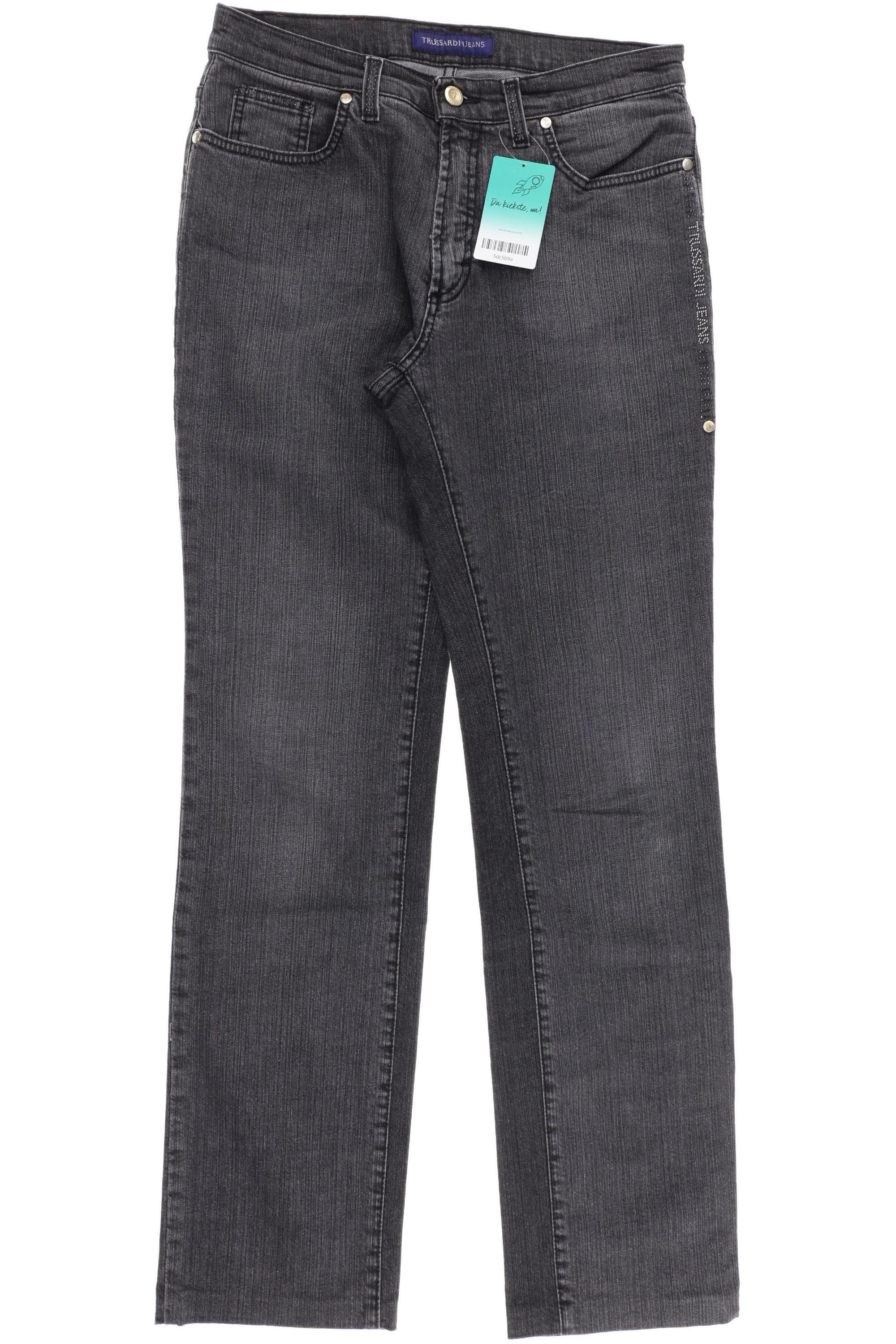 

Trussardi Damen Jeans, schwarz, Gr. 28