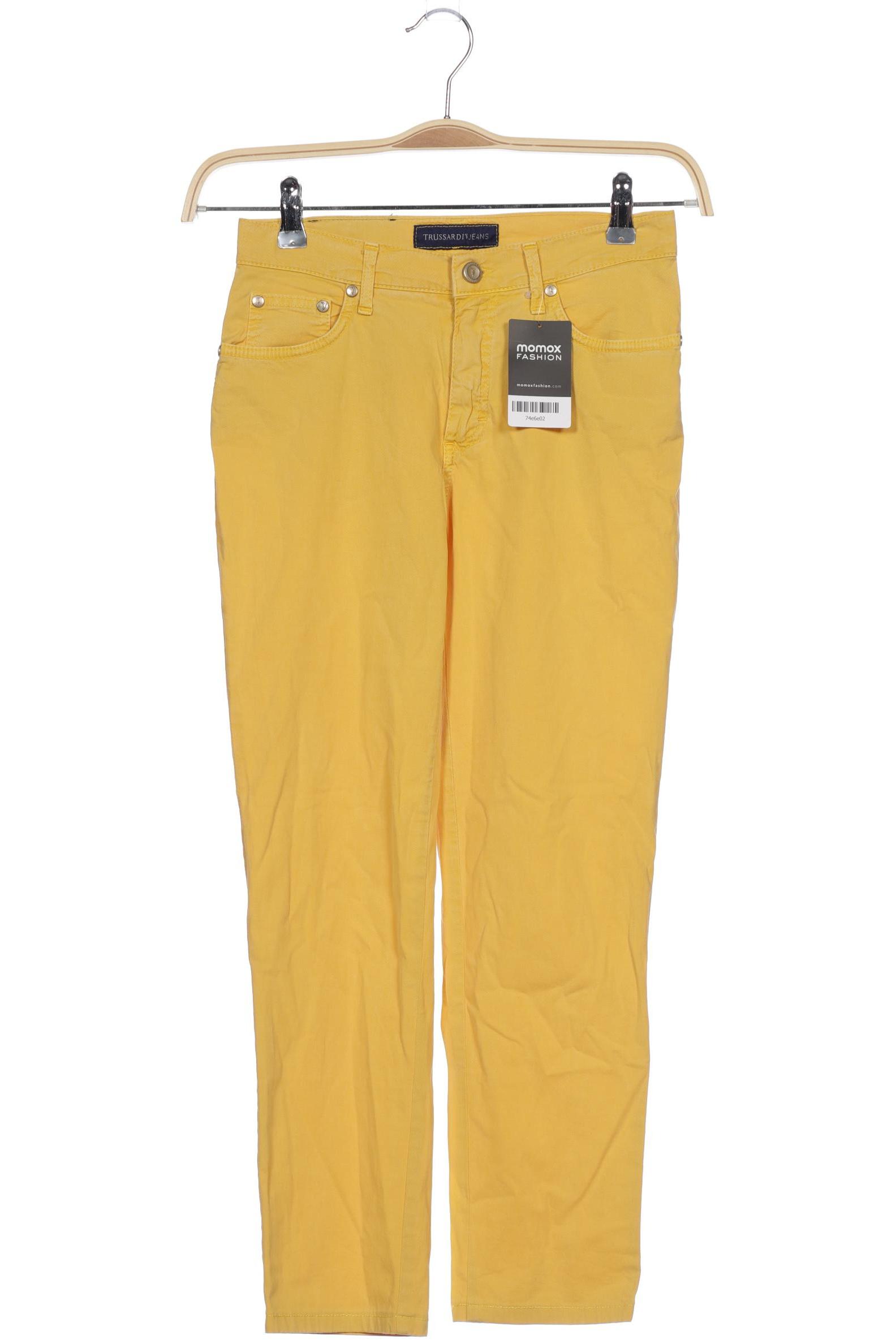 

Trussardi Damen Jeans, gelb, Gr. 42