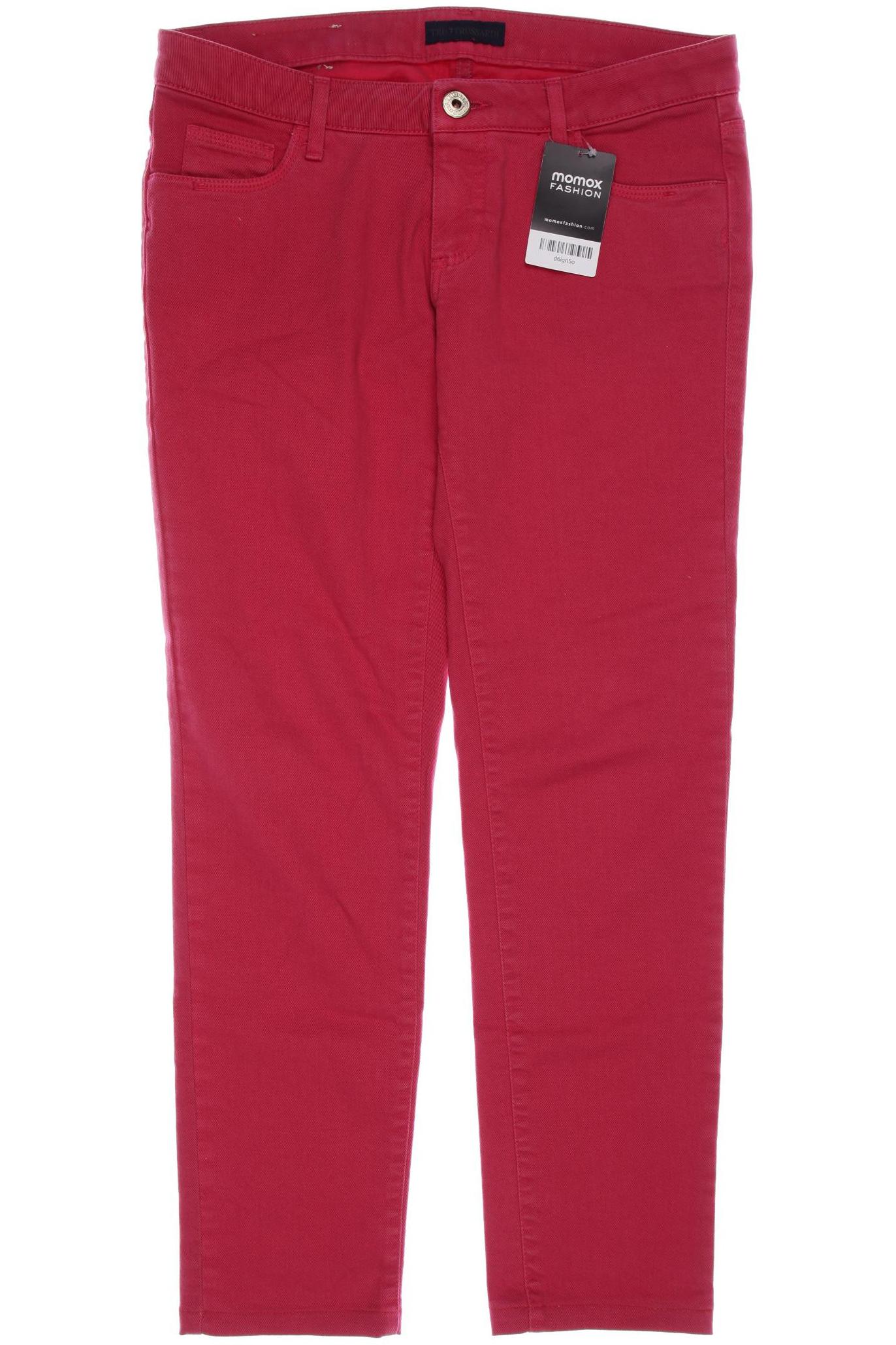 

Trussardi Damen Jeans, rot, Gr. 42