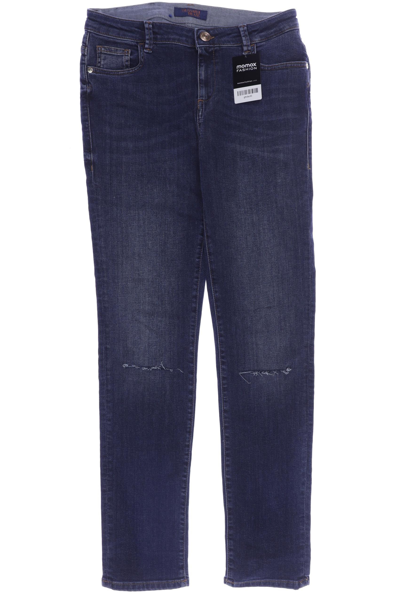 

Trussardi Damen Jeans, marineblau