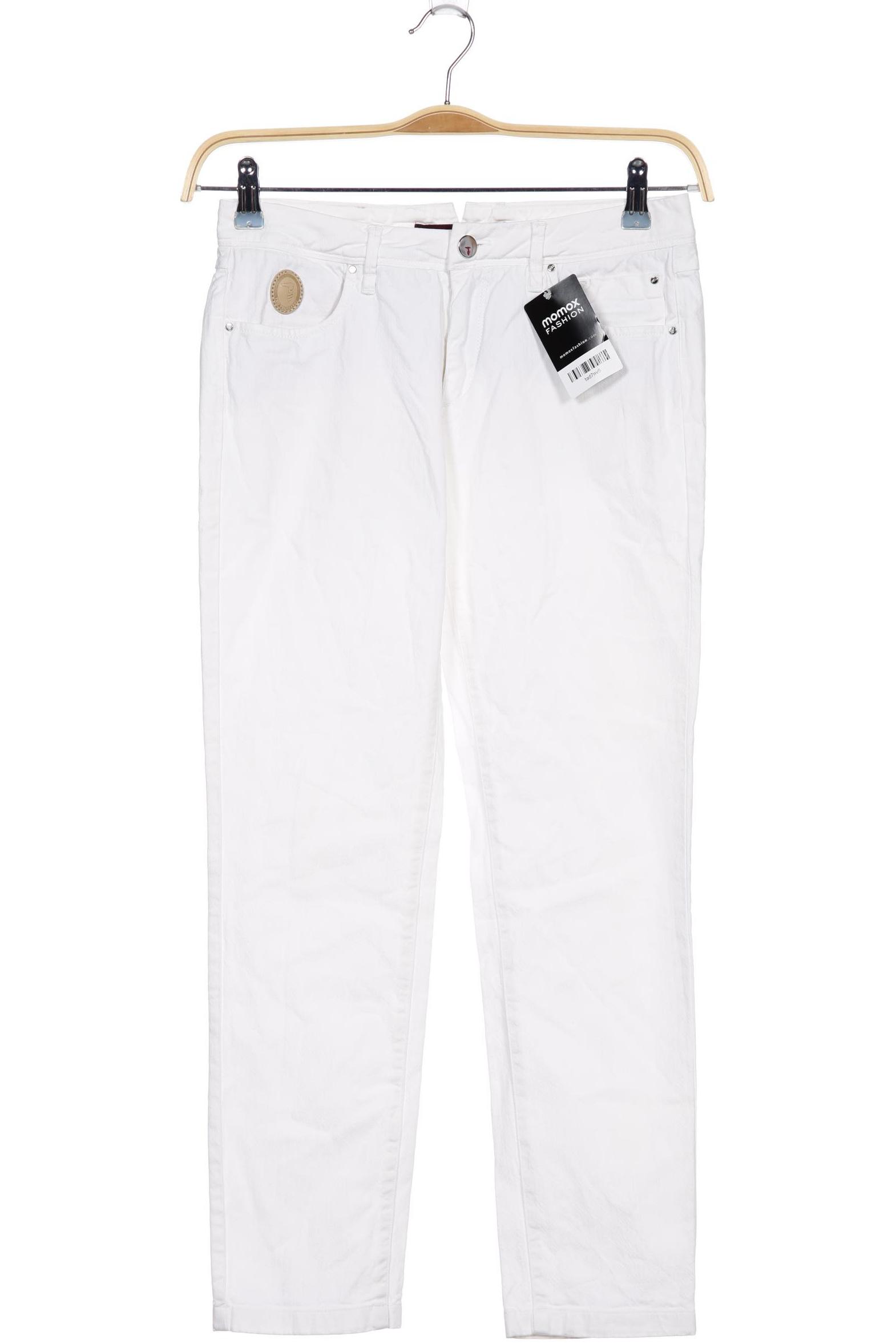 

Trussardi Damen Jeans, weiß, Gr. 27