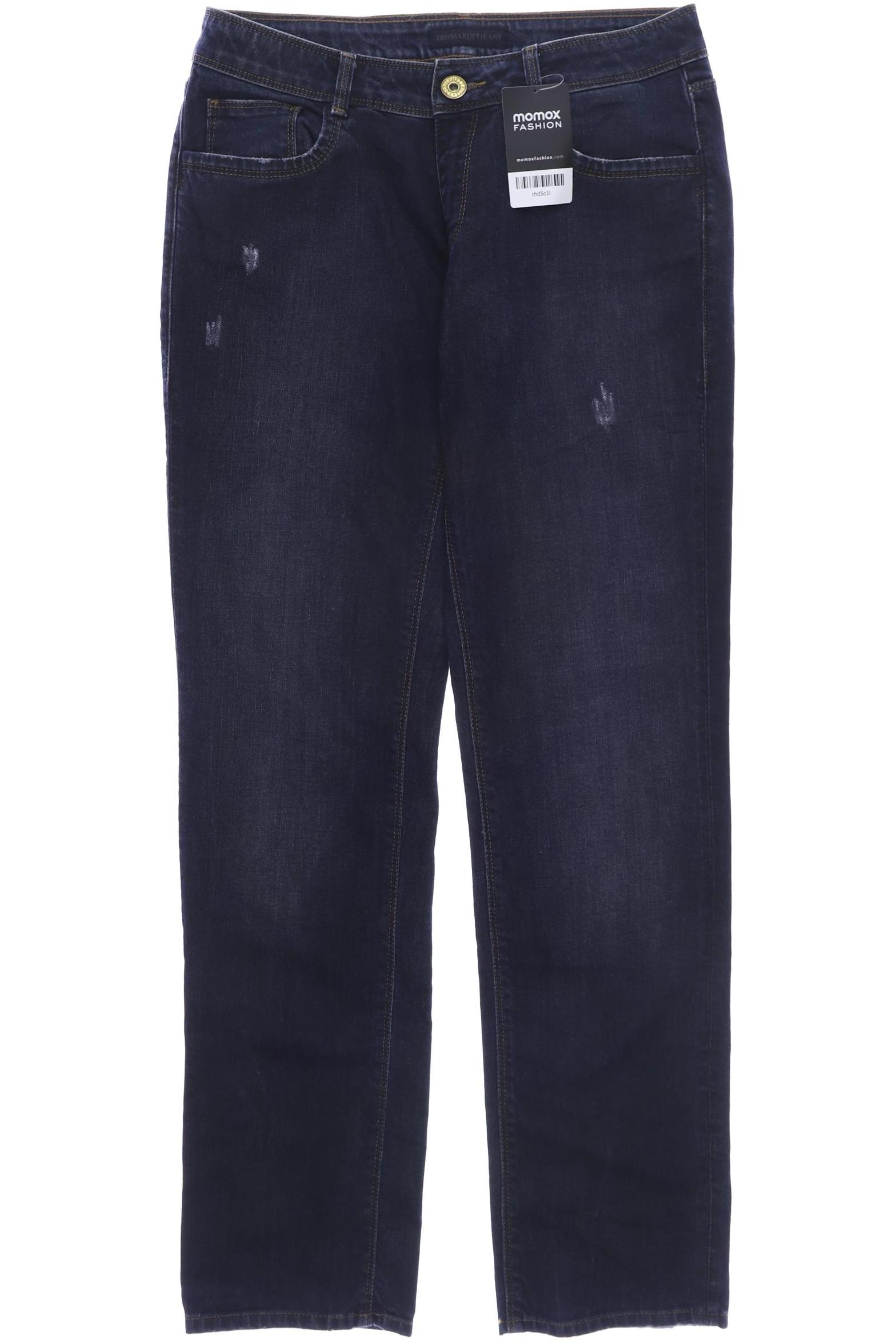 

Trussardi Damen Jeans, marineblau